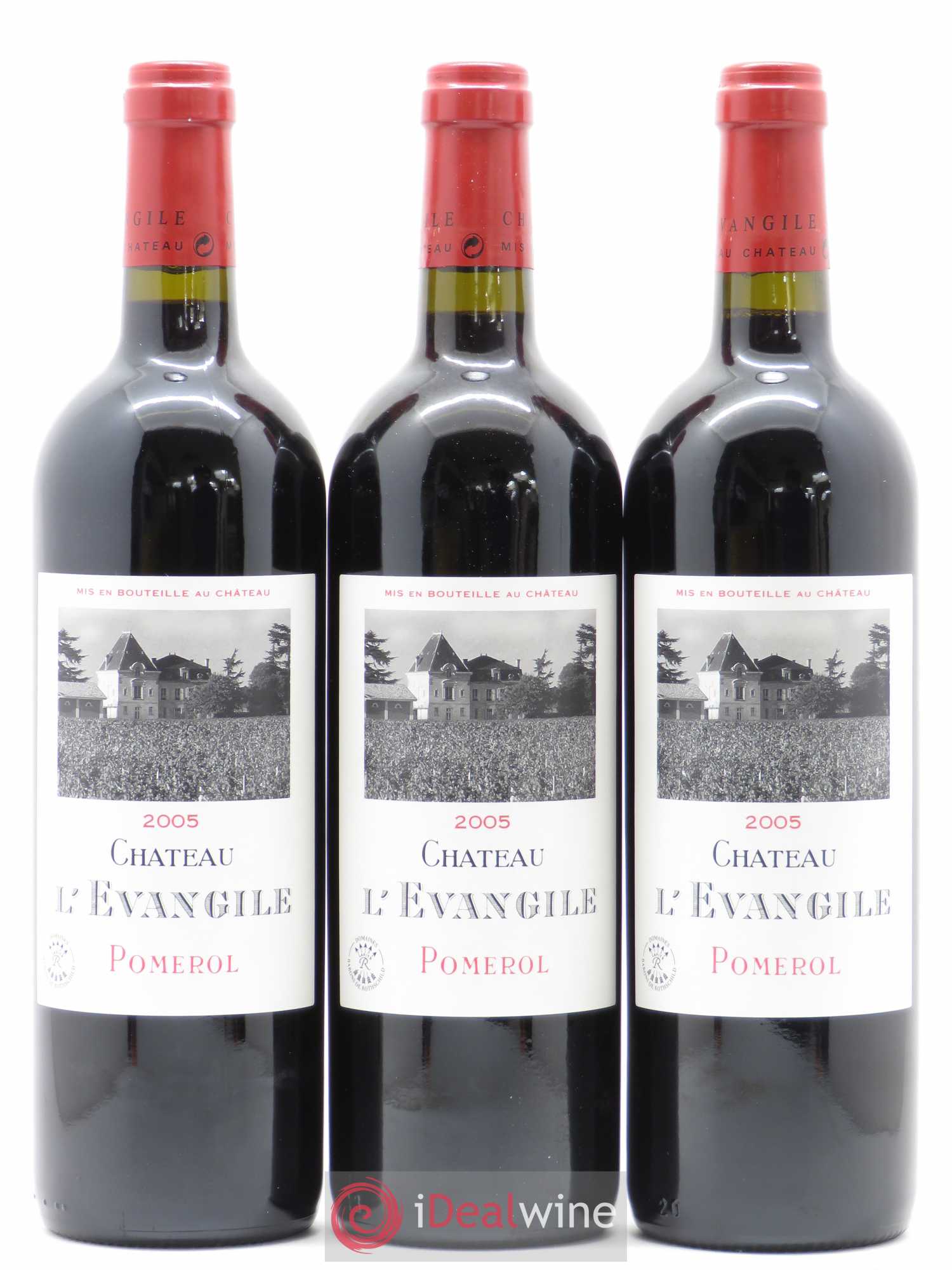 Château l' Évangile 2005 - Lot de 6 bouteilles - 1