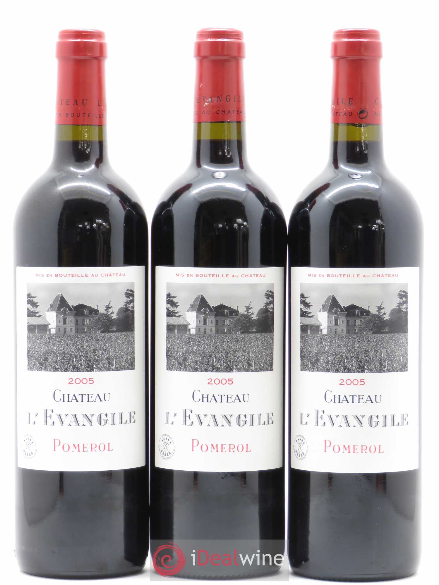 Château l' Évangile 2005 - Lot de 6 bouteilles - 3