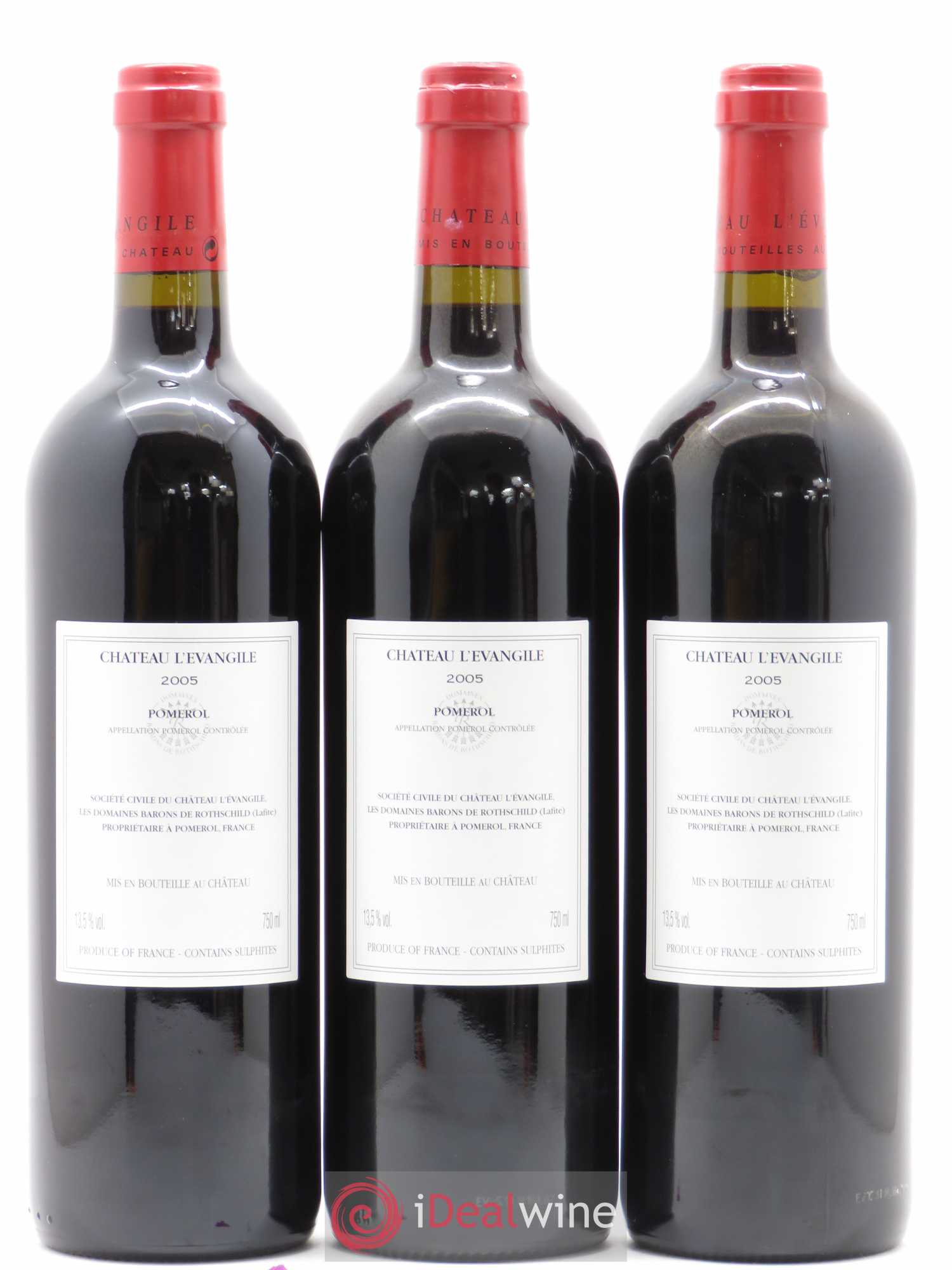 Château l' Évangile 2005 - Lot de 6 bouteilles - 4