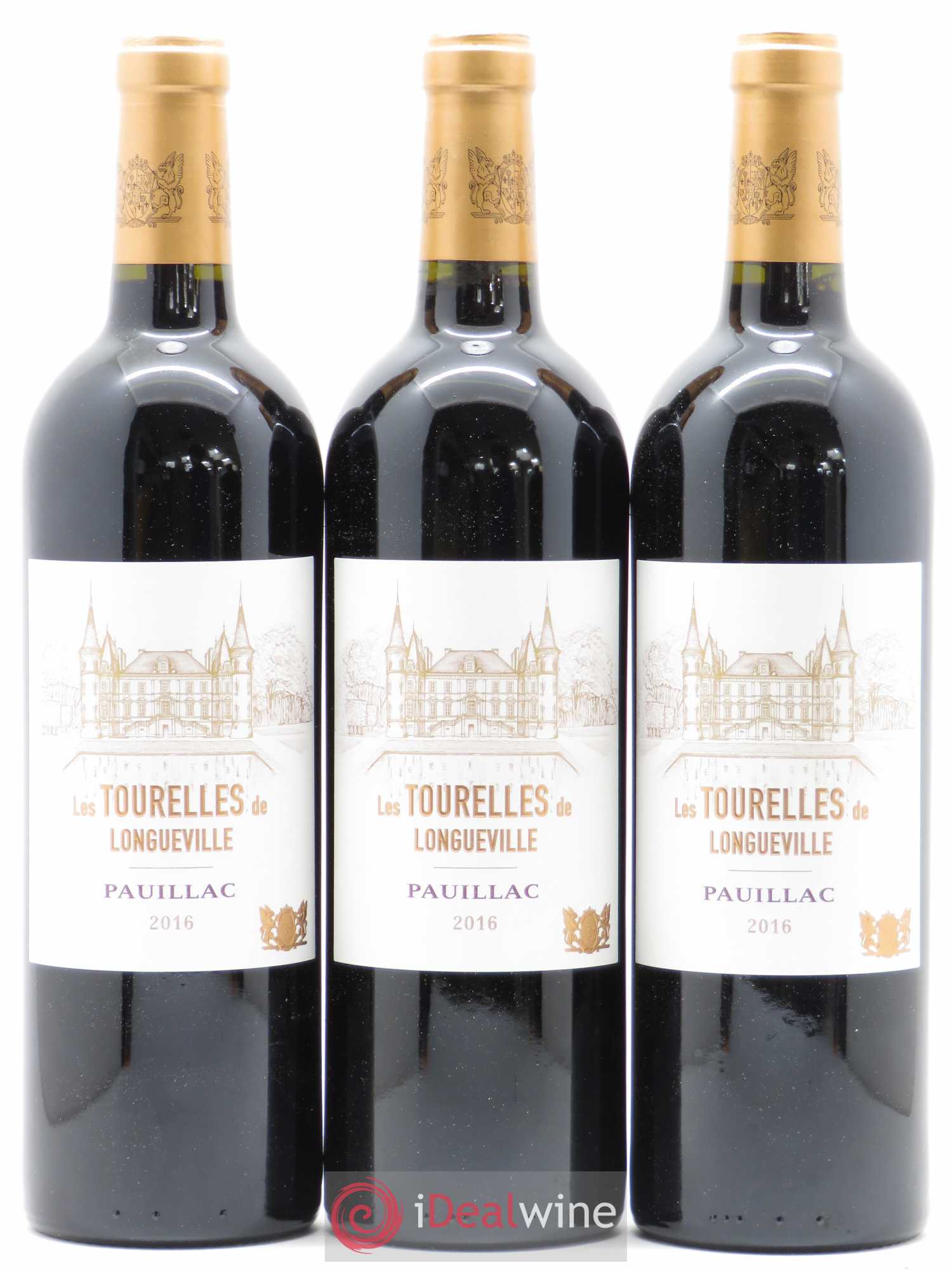 Les Tourelles de Longueville Second Vin 2016 - Lot de 6 bouteilles - 1