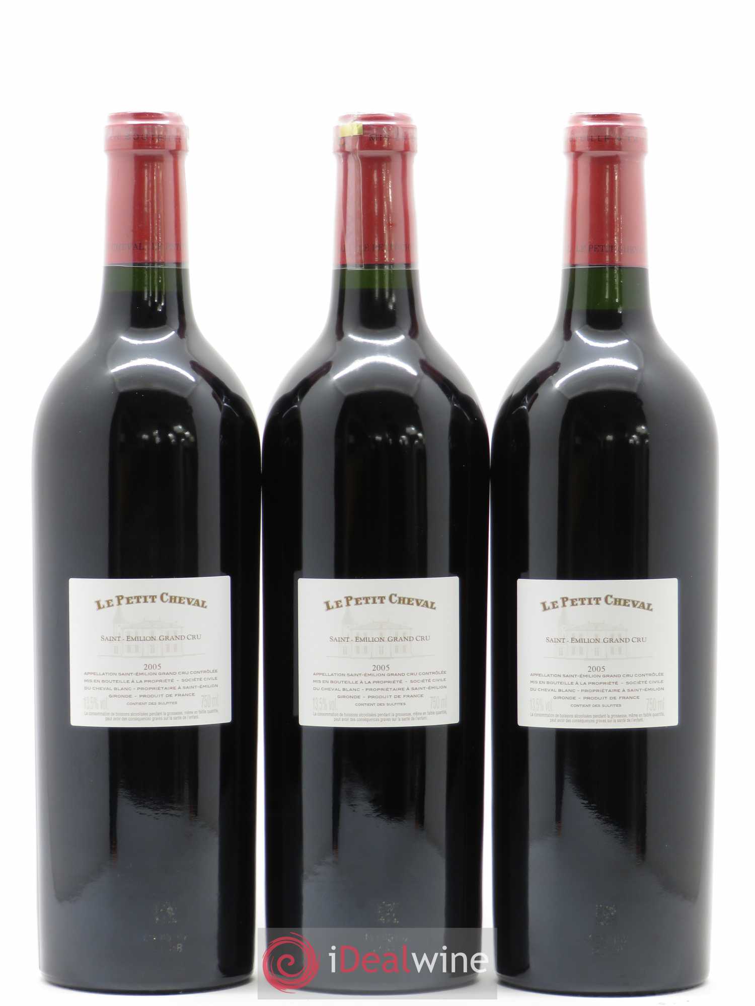Le Petit Cheval Second Vin 2005 - Lot de 6 bouteilles - 2