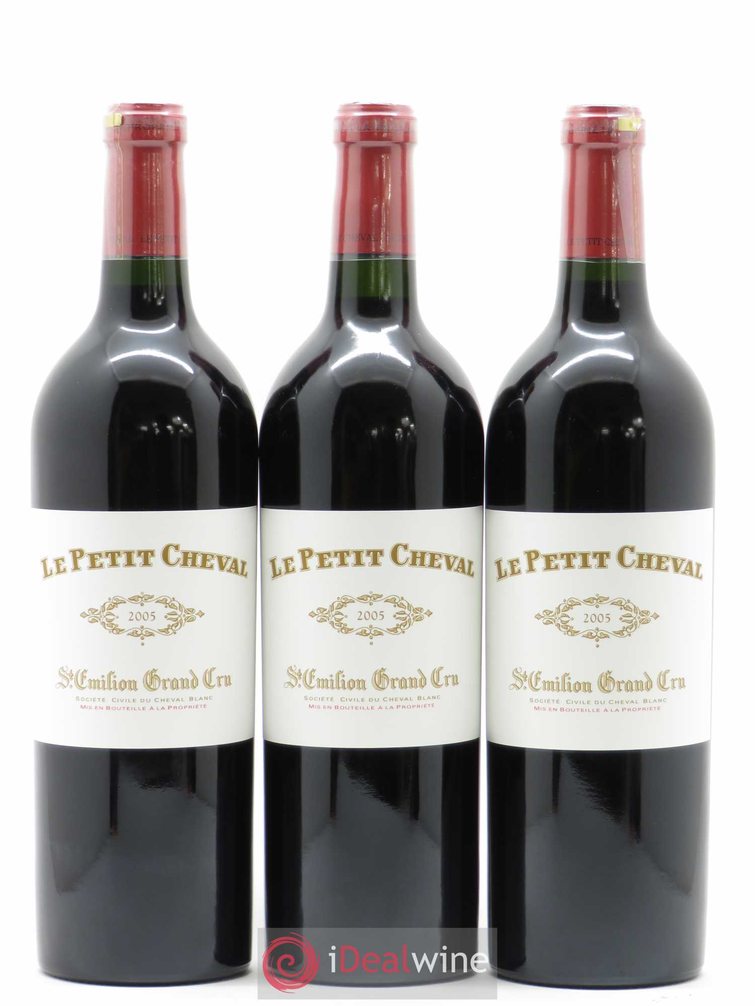 Le Petit Cheval Second Vin 2005 - Lot de 6 bouteilles - 3