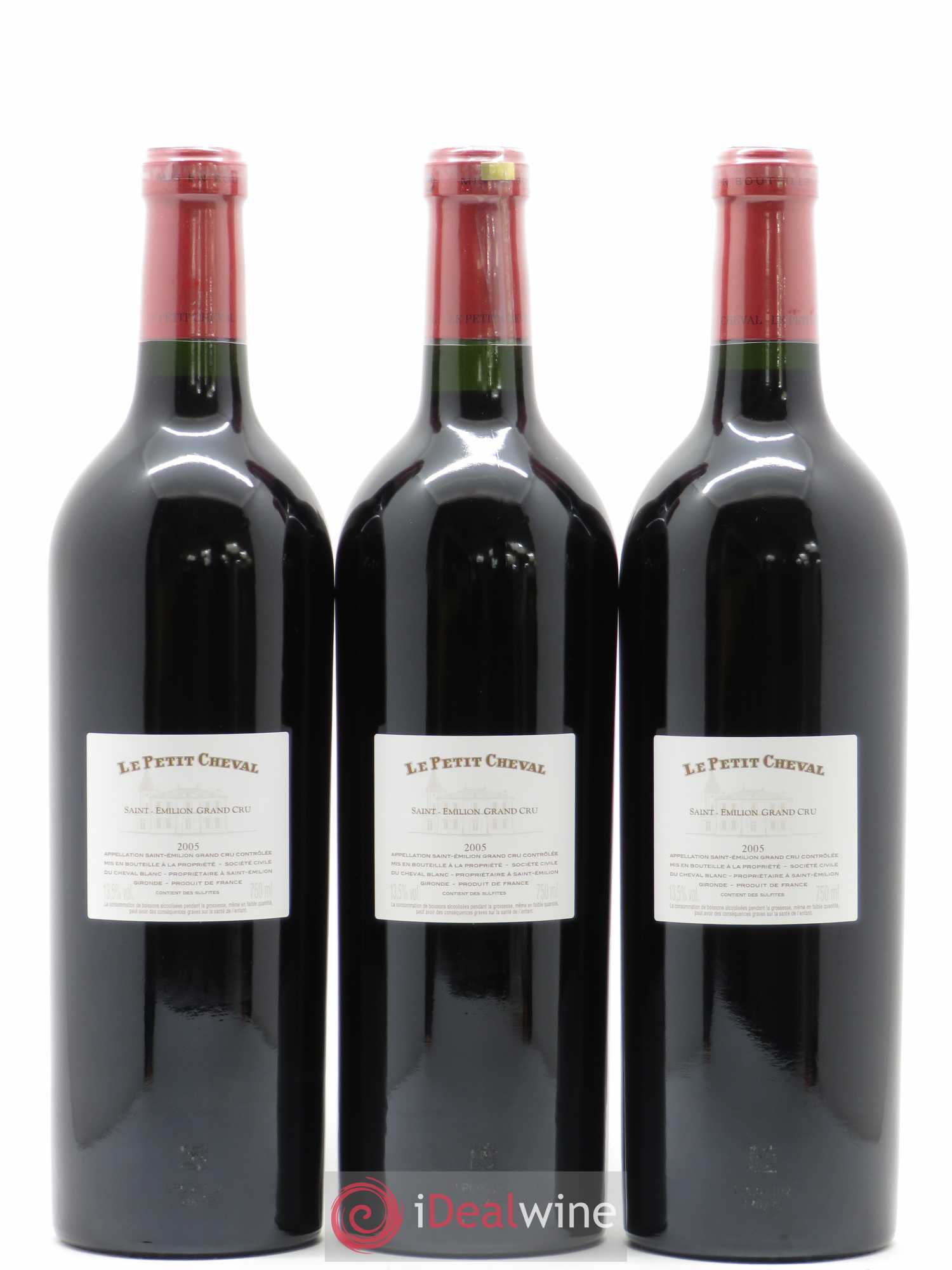 Le Petit Cheval Second Vin 2005 - Lot de 6 bouteilles - 4