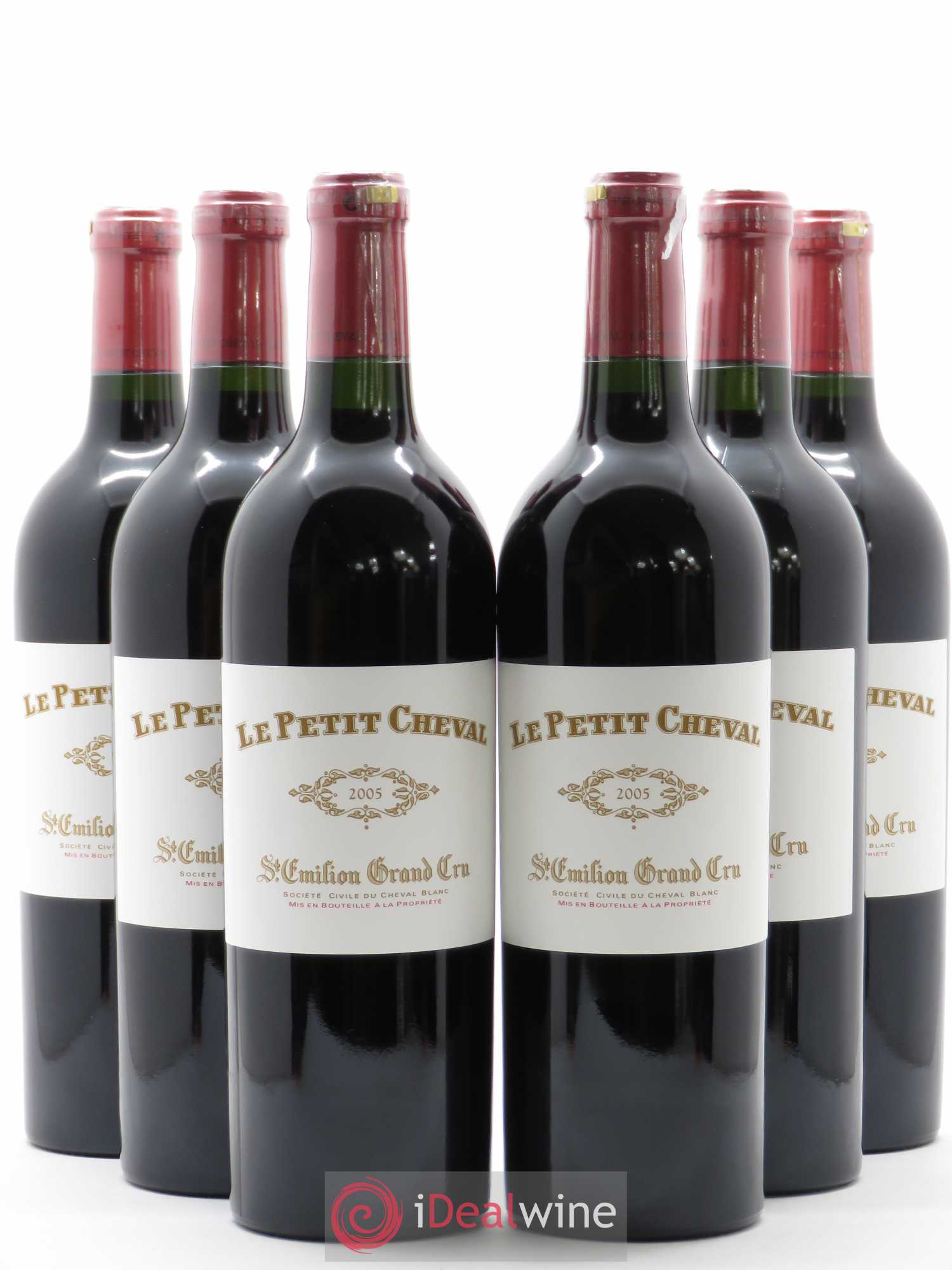Le Petit Cheval Second Vin 2005 - Lot de 6 bouteilles - 0