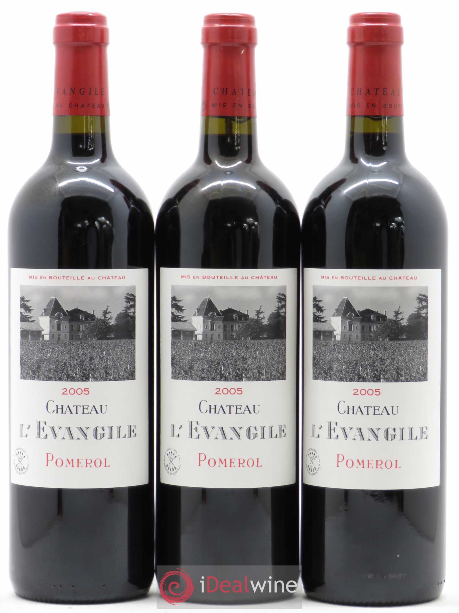 Château l' Évangile 2005 - Lot de 6 bouteilles - 3