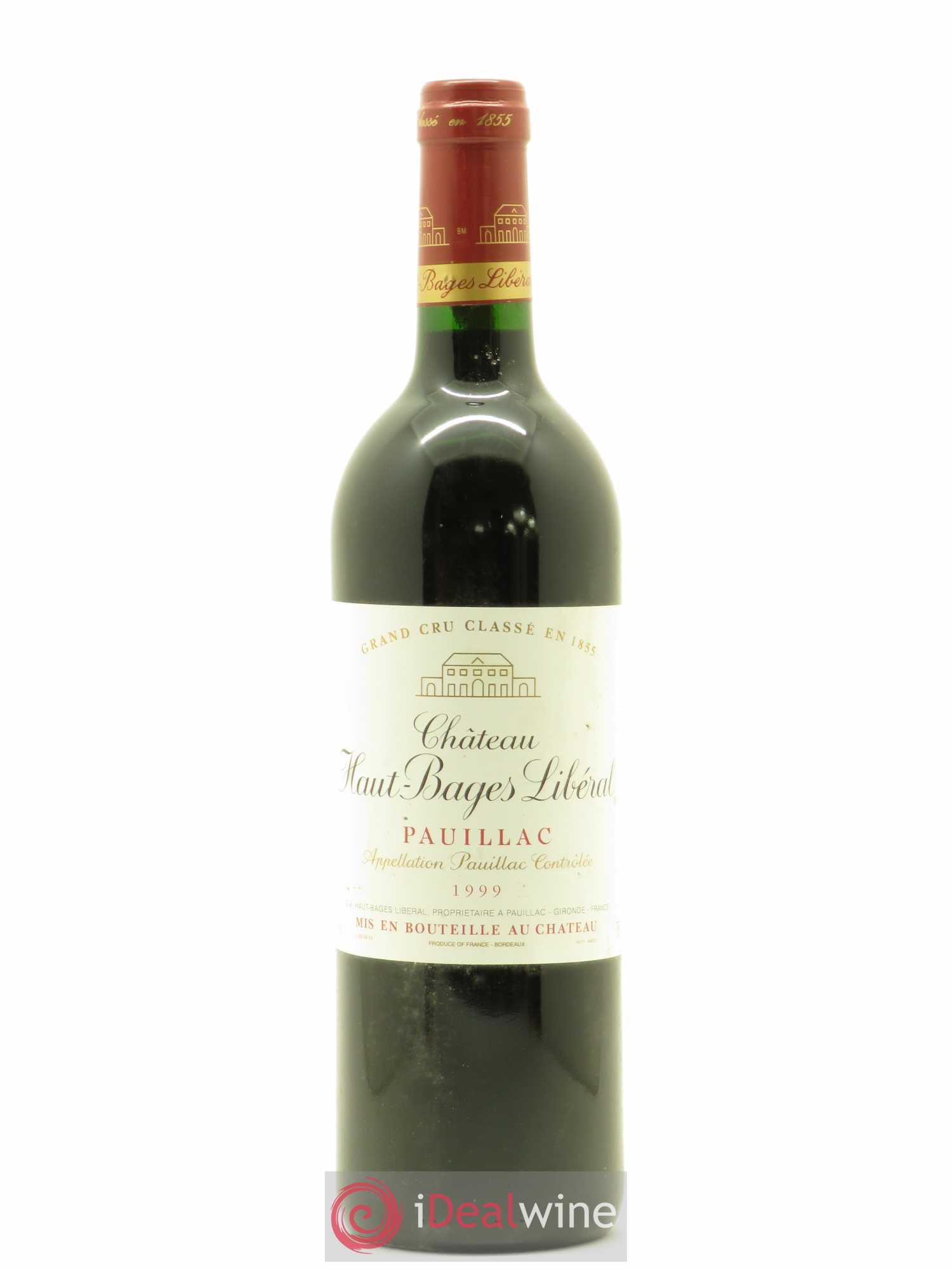 Château Haut Bages Libéral 5ème Grand Cru Classé (sans prix de réserve) 1999 - Lot de 1 bouteille - 0