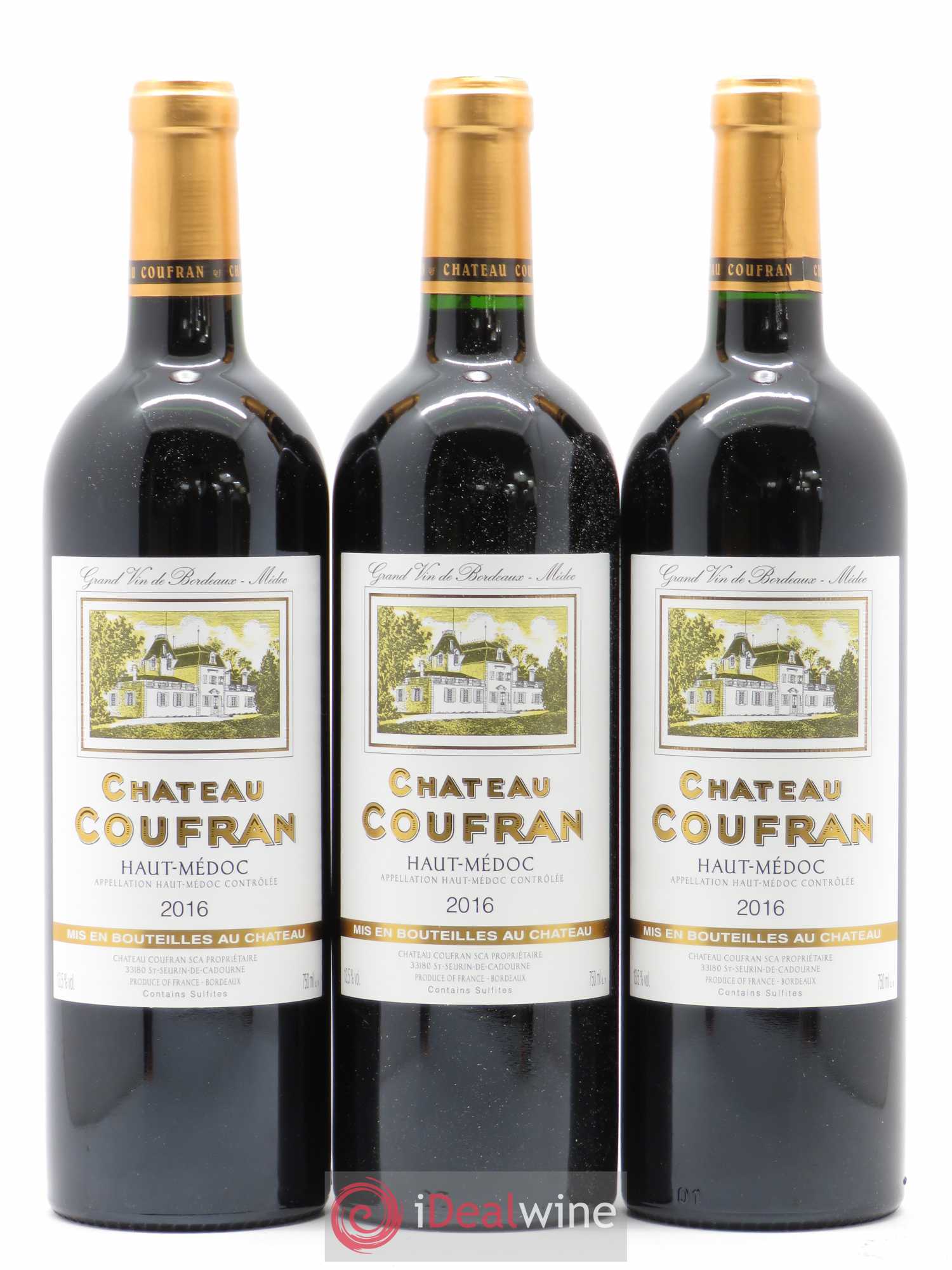 Château Coufran Cru Bourgeois 2016 - Lot de 6 bouteilles - 1