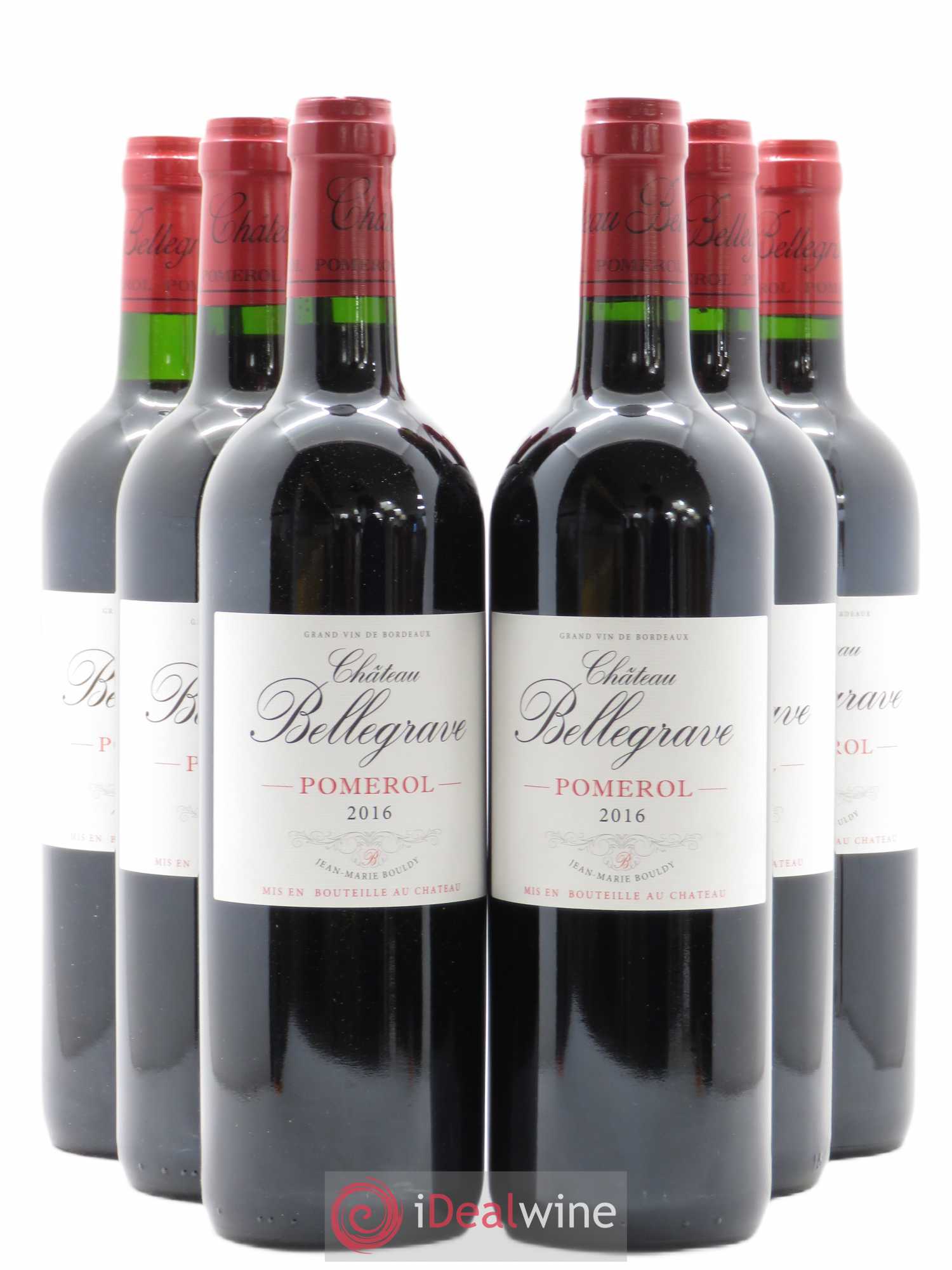 Château Bellegrave 2016 - Lot de 6 bouteilles - 0