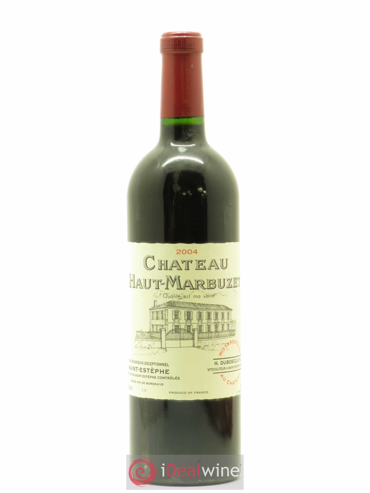 Château Haut Marbuzet 2004 - Lot de 1 bouteille - 0