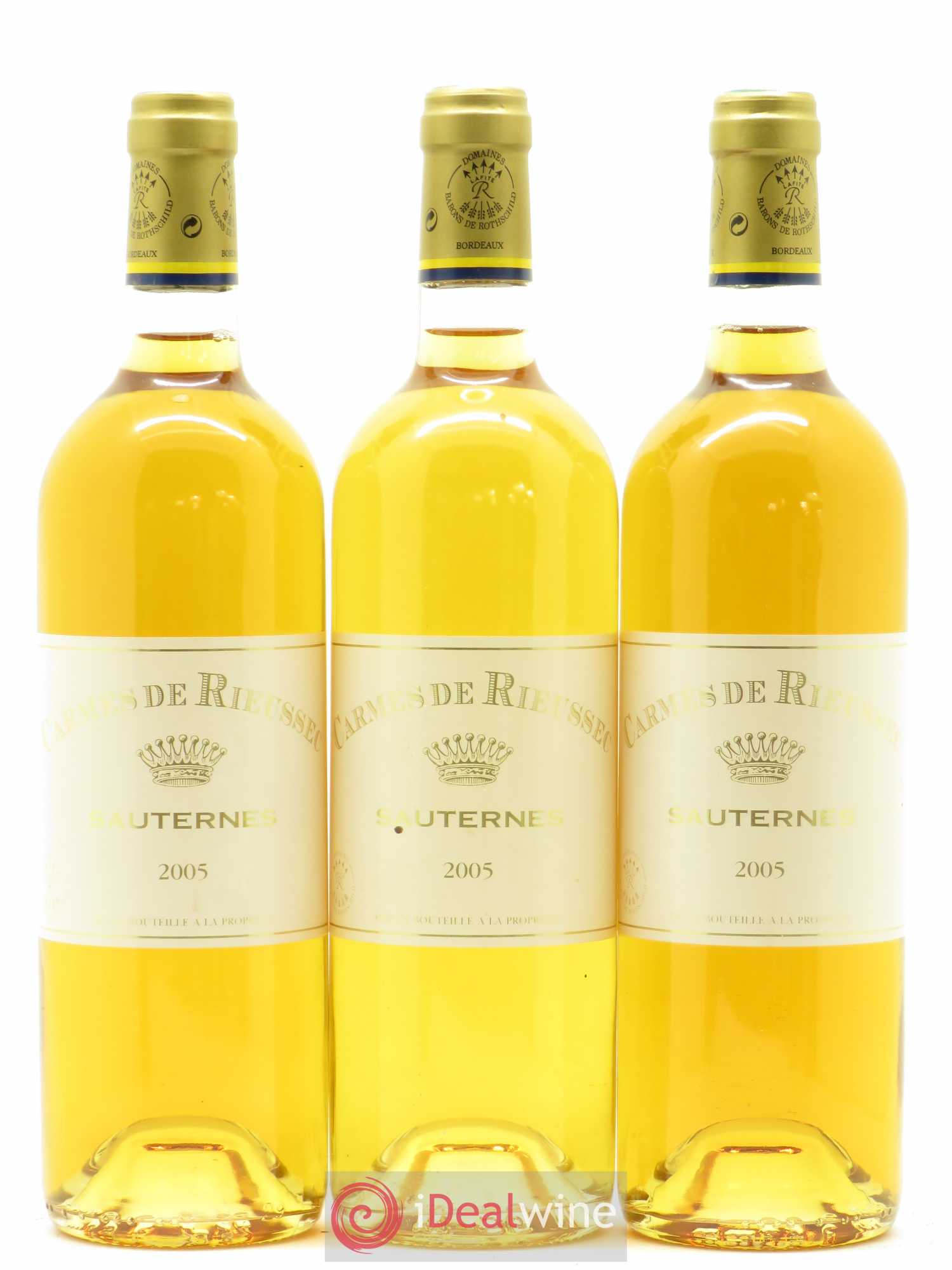 Carmes de Rieussec 2005 - Posten von 6 Flaschen - 1