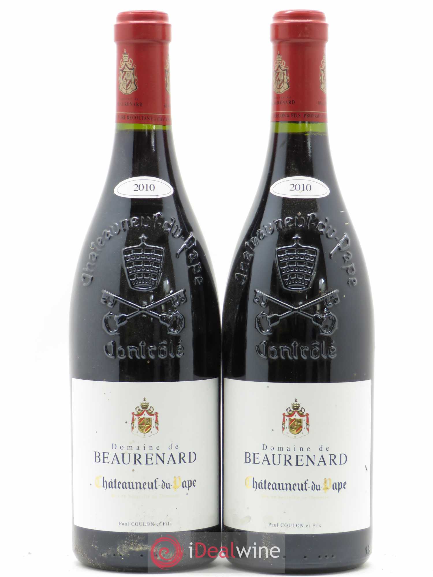 Châteauneuf-du-Pape Beaurenard (Domaine de) 2010 - Lot de 2 bouteilles - 0