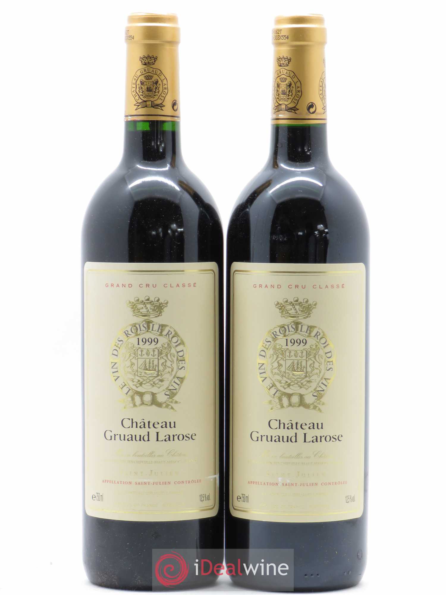 Château Gruaud Larose 2ème Grand Cru Classé 1999 - Lot de 2 bouteilles - 0