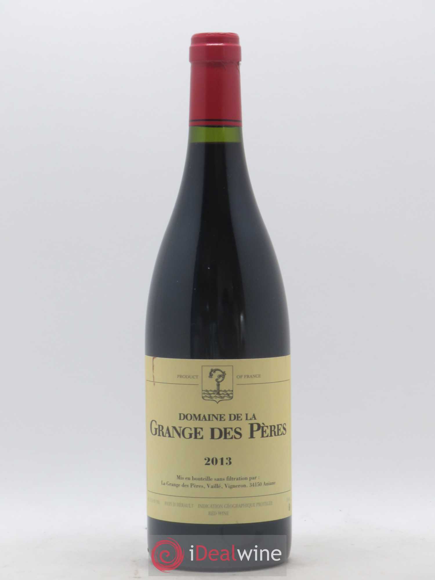 Pays d'Hérault Grange des Pères Laurent Vaillé 2013 - Lot de 1 bouteille - 0