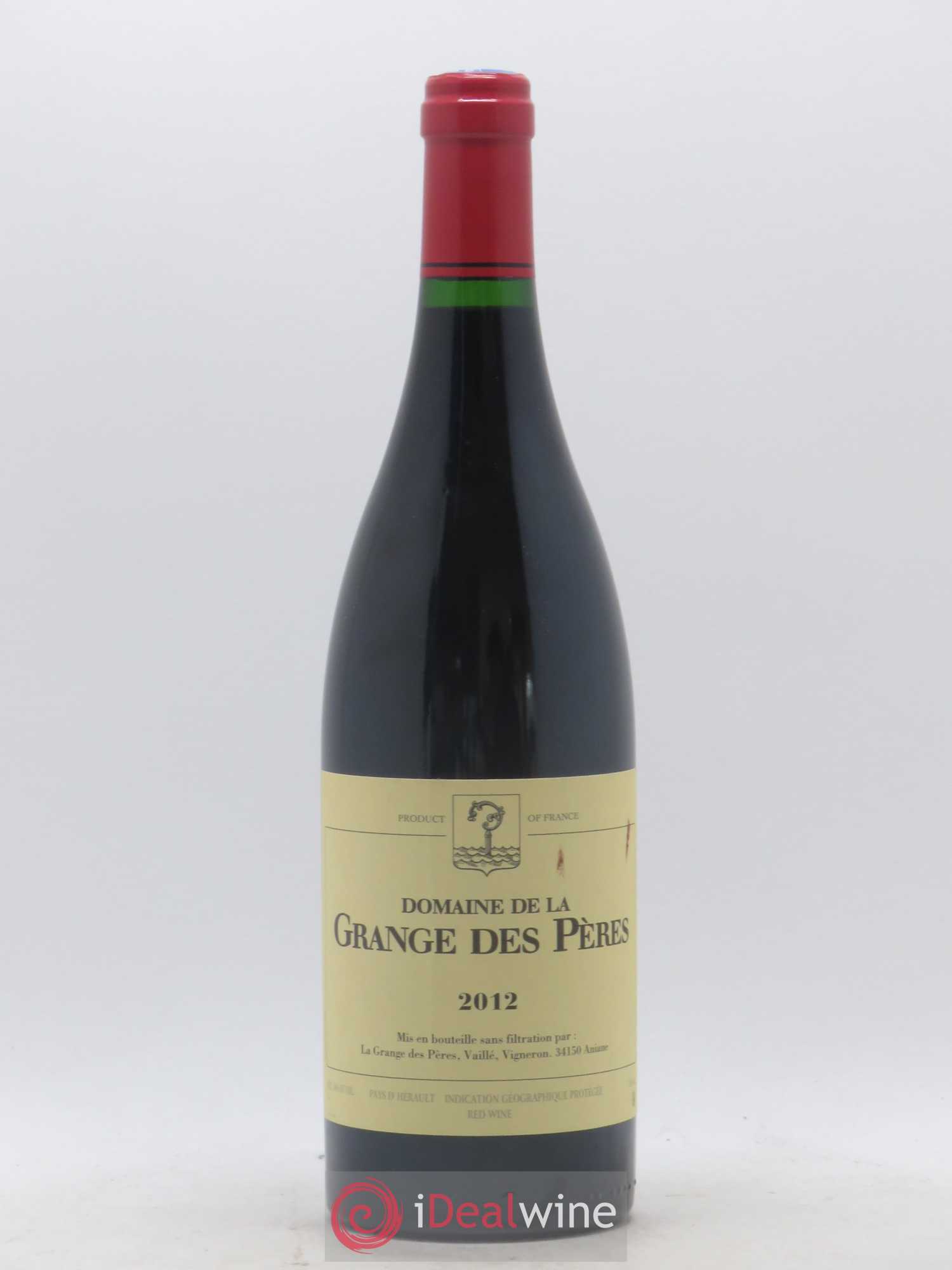 Pays d'Hérault Grange des Pères Laurent Vaillé 2012 - Lot de 1 bouteille - 0