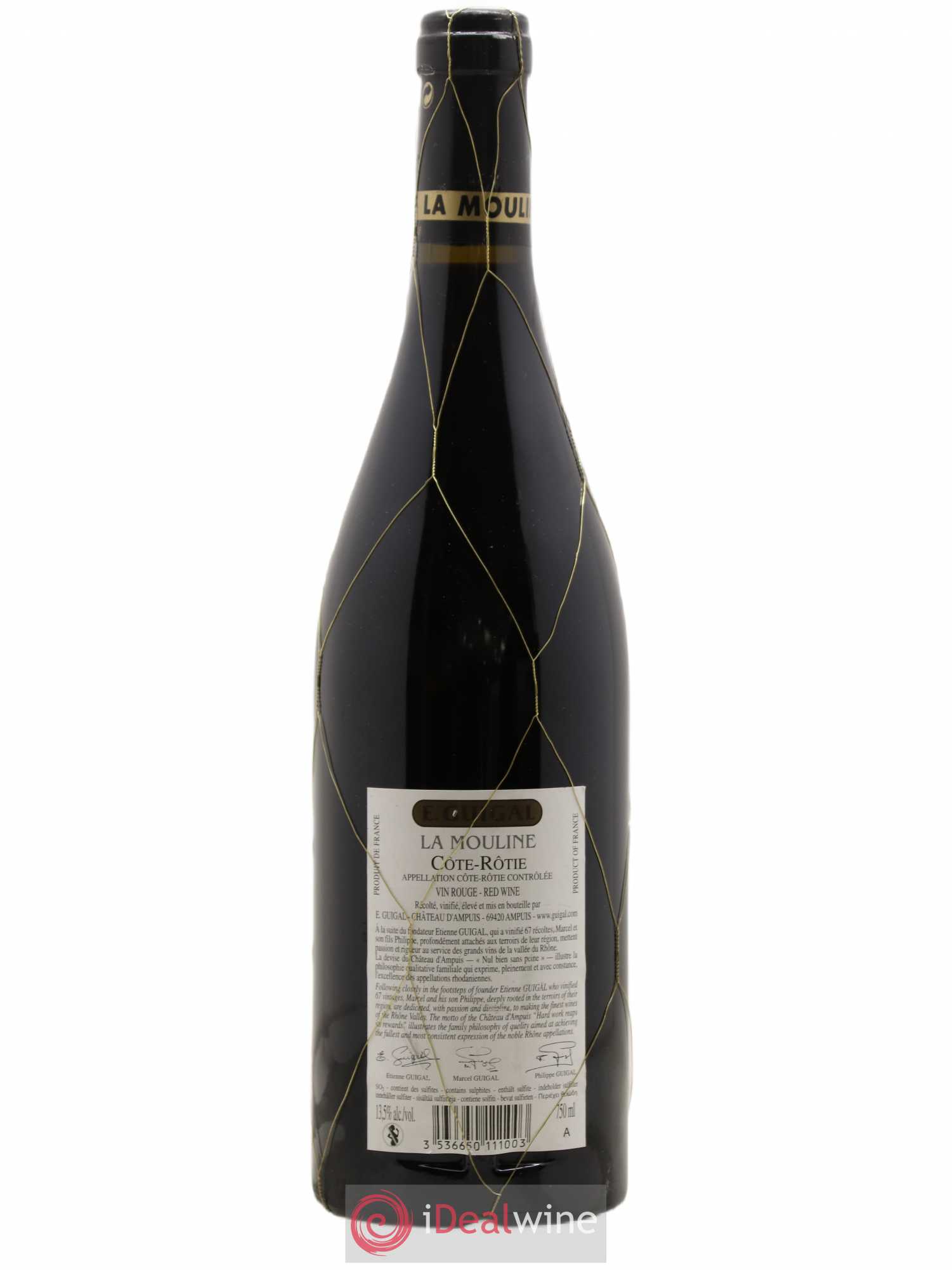 Côte-Rôtie La Mouline Guigal 2013 - Lot de 1 bouteille - 1