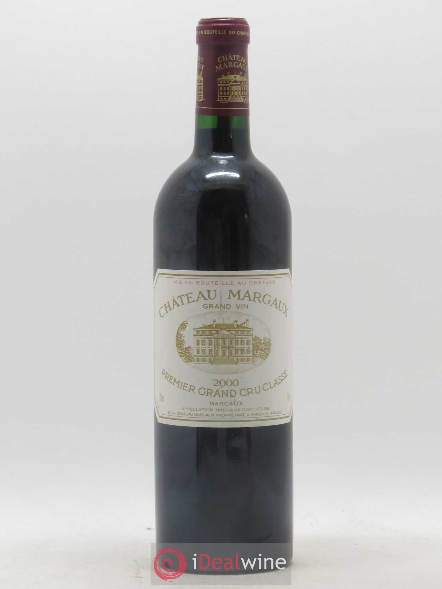 Château Margaux 1er Grand Cru Classé 2000 - Lot de 1 bouteille - 0