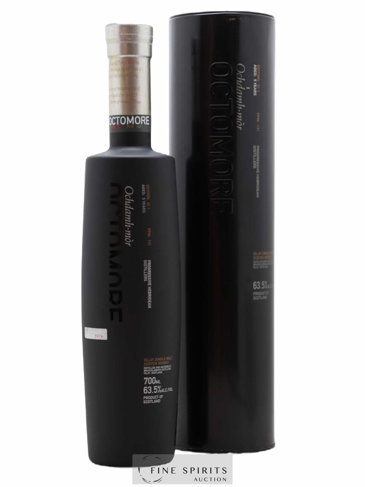 Octomore 5 years Of. Edition 01.1 - Lot de 1 bouteille - 0