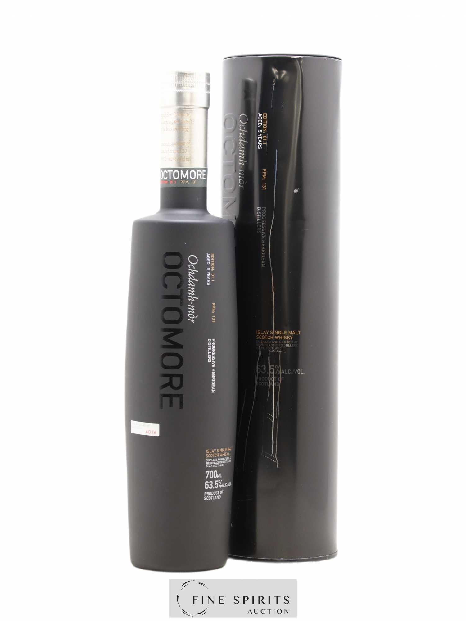 Octomore 5 years Of. Edition 01.1 - Lot de 1 bouteille - 0