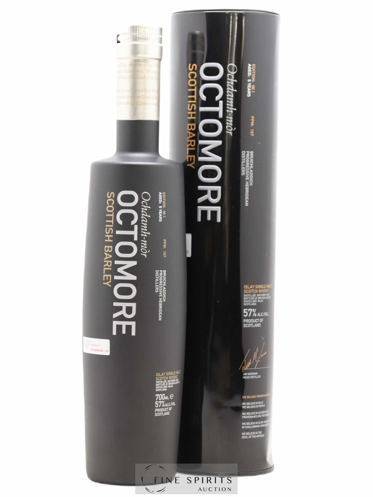 Octomore 5 years Of. Edition 06.1 Scottish Barley - Lot de 1 bouteille - 0