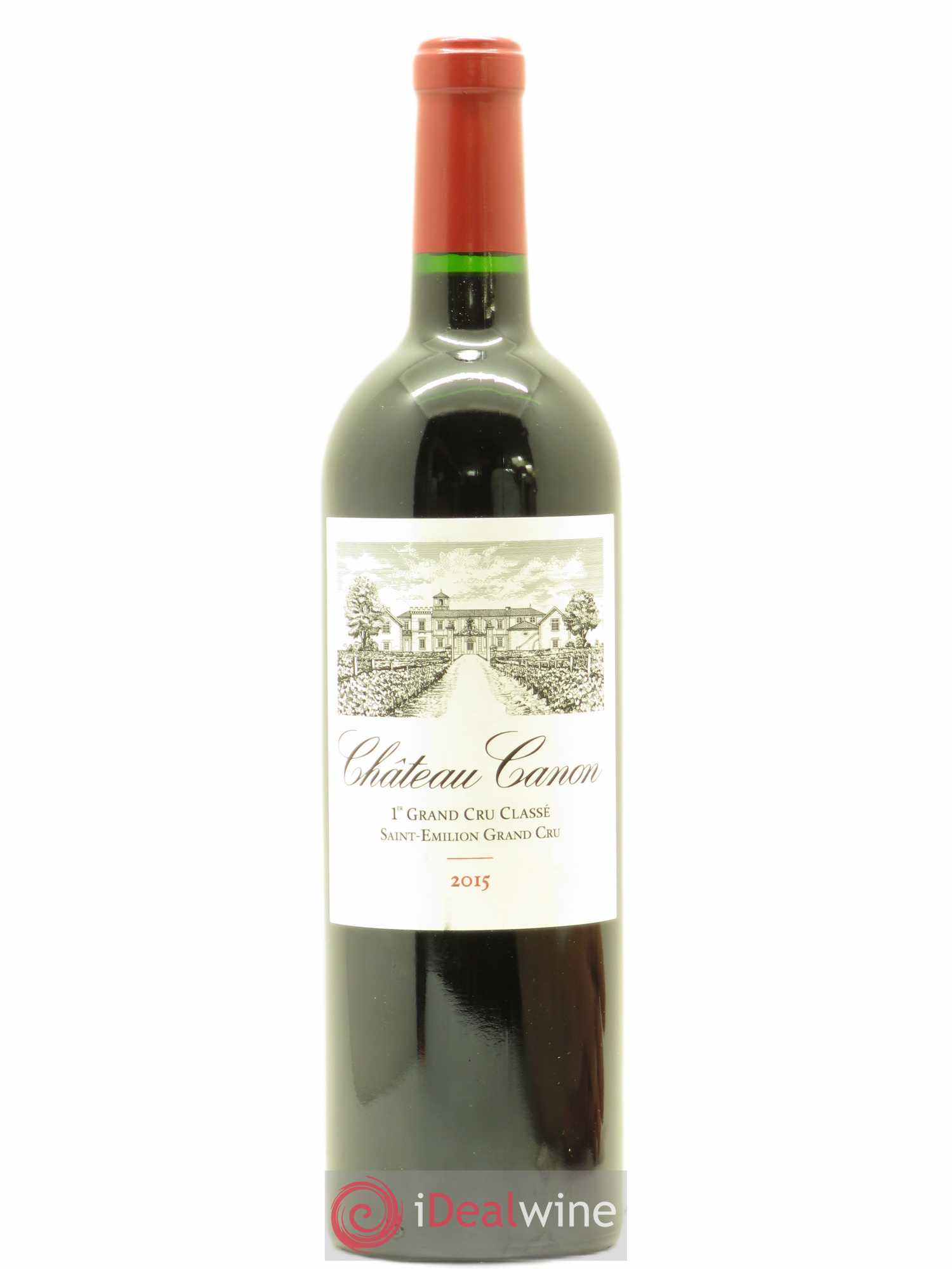 Château Canon 1er Grand Cru Classé B 2015 - Lot de 1 bouteille - 0