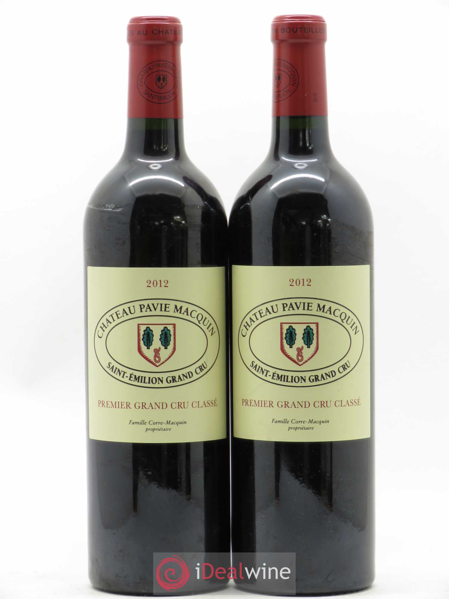 Château Pavie Macquin 1er Grand Cru Classé B 2012 - Lot de 2 bouteilles - 0