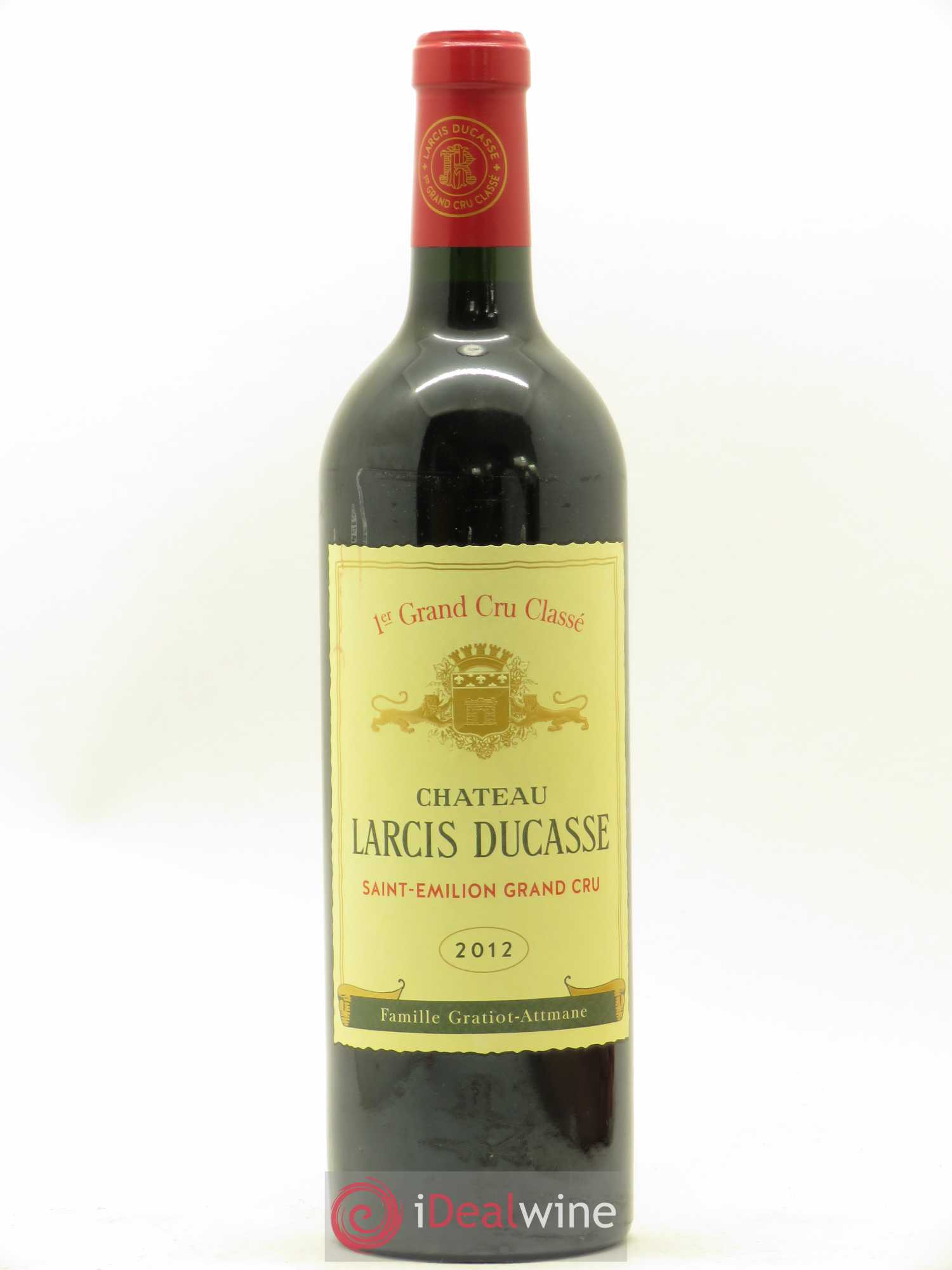 Château Larcis Ducasse 1er Grand Cru Classé B (sans prix de réserve) 2012 - Lot de 1 bouteille - 0