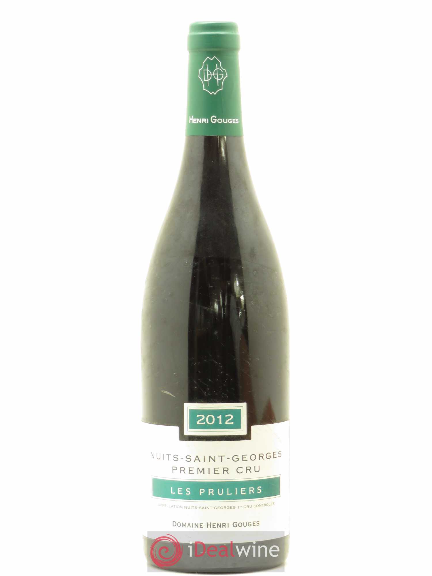 Nuits-Saint-Georges 1er Cru Les Pruliers Henri Gouges 2012 - Lot de 1 bouteille - 0