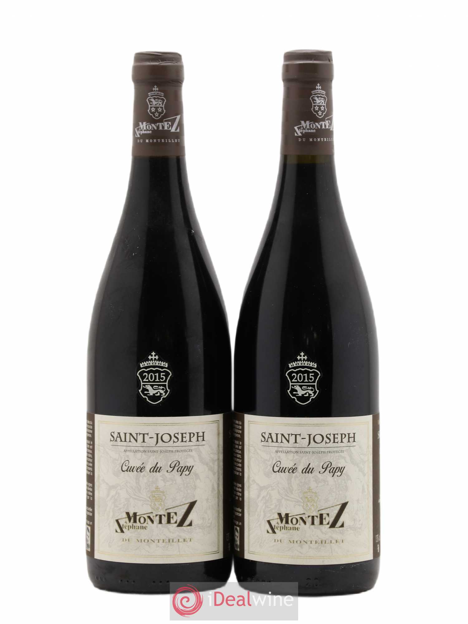 Saint-Joseph Cuvée du Papy Monteillet (Domaine du) - Stéphane Montez 2015 - Lot de 2 bouteilles - 0
