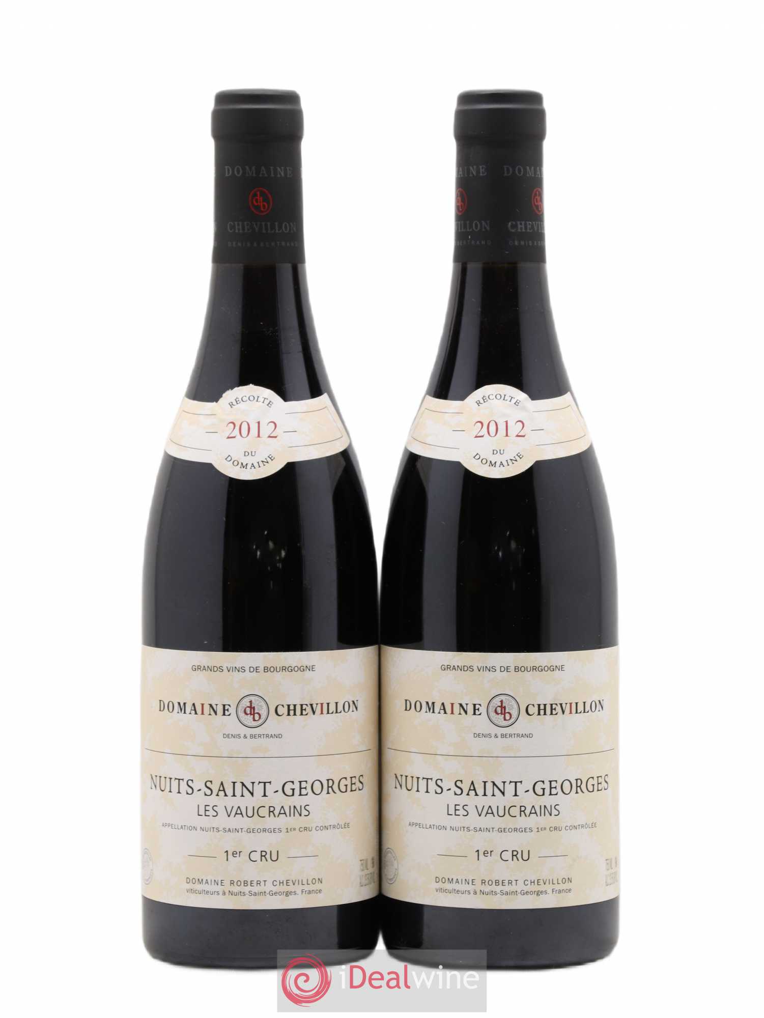 Nuits-Saint-Georges 1er Cru Les Vaucrains Robert Chevillon 2012 - Lot de 2 bouteilles - 0