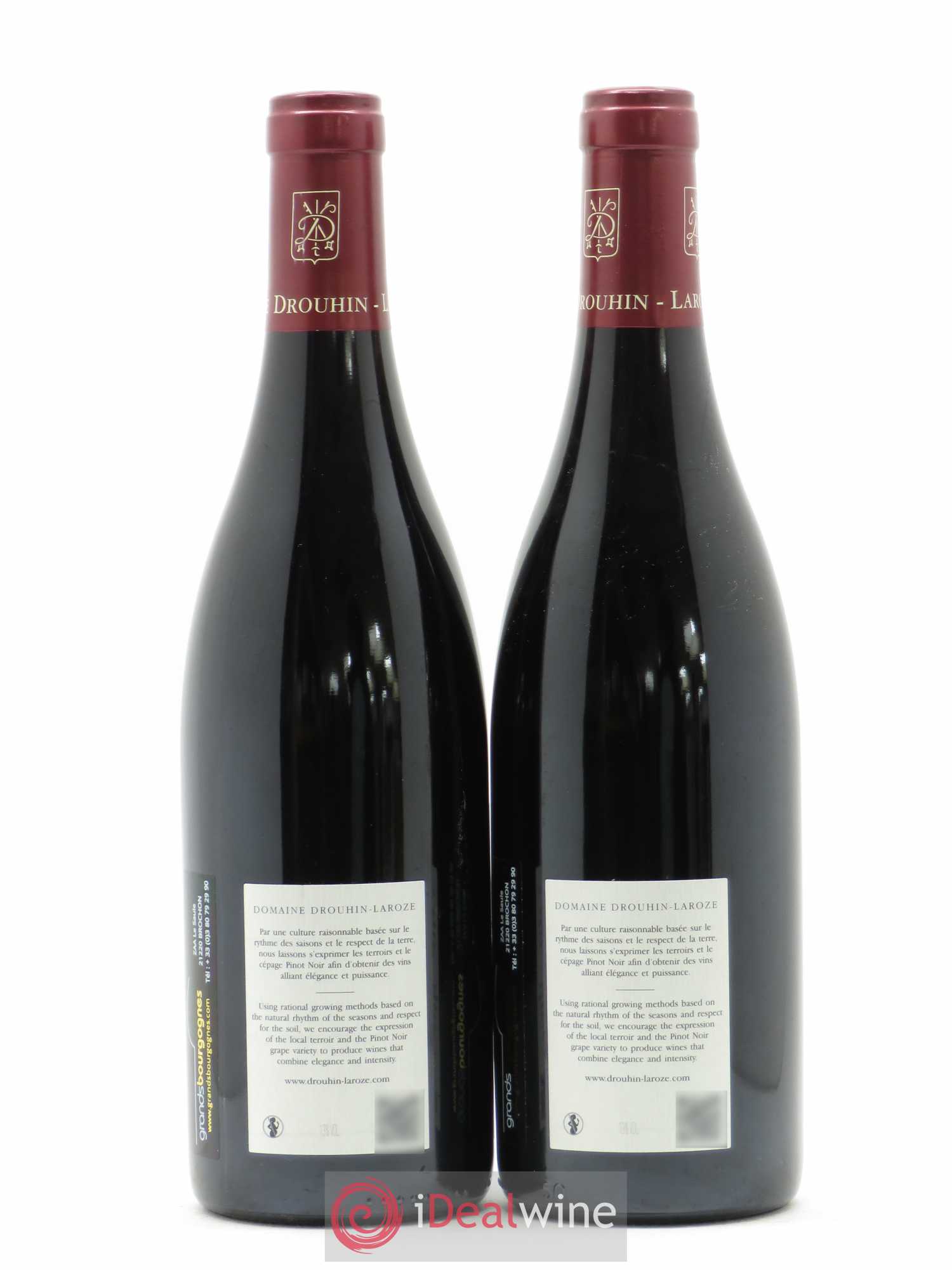 Chambertin Clos de Bèze Grand Cru Domaine Drouhin-Laroze 2015 - Lotto di 2 bottiglie - 1