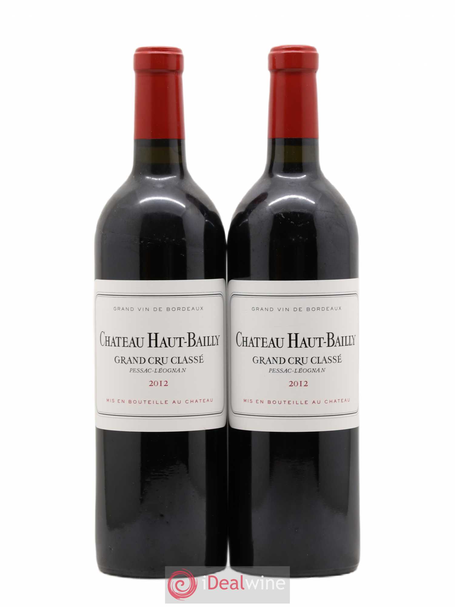 Château Haut-Bailly Cru Classé de Graves 2012 - Lot de 2 bouteilles - 0