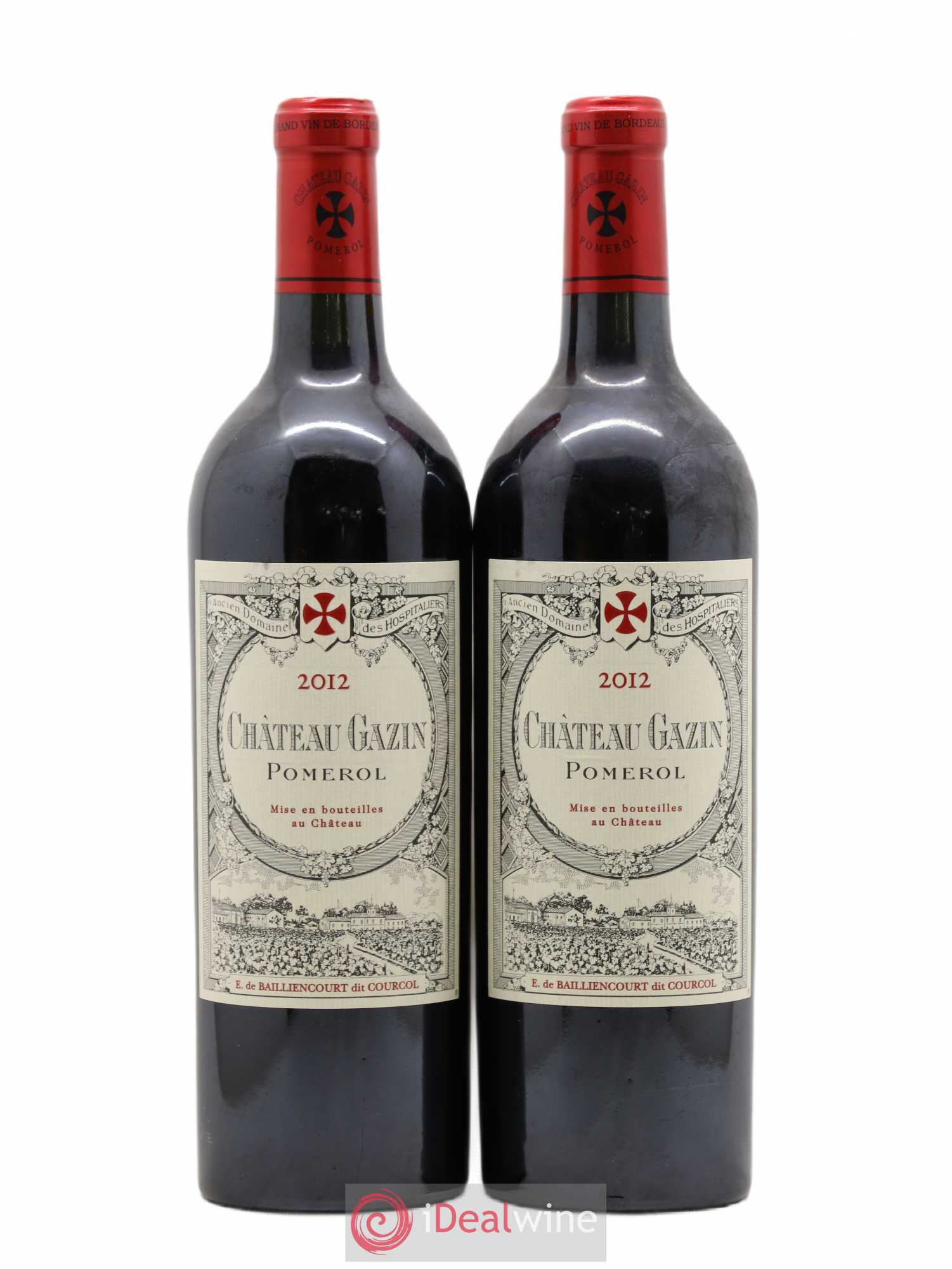 Château Gazin 2012 - Lot de 2 bouteilles - 0