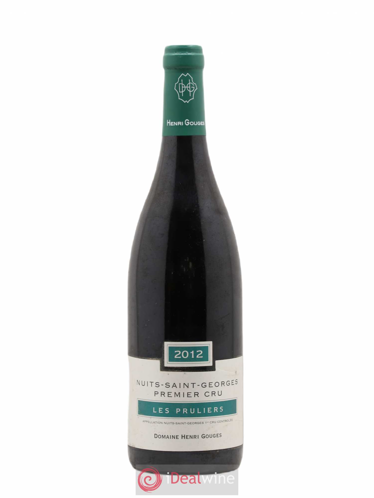 Nuits-Saint-Georges 1er Cru Les Pruliers Henri Gouges 2012 - Lot de 1 bouteille - 0
