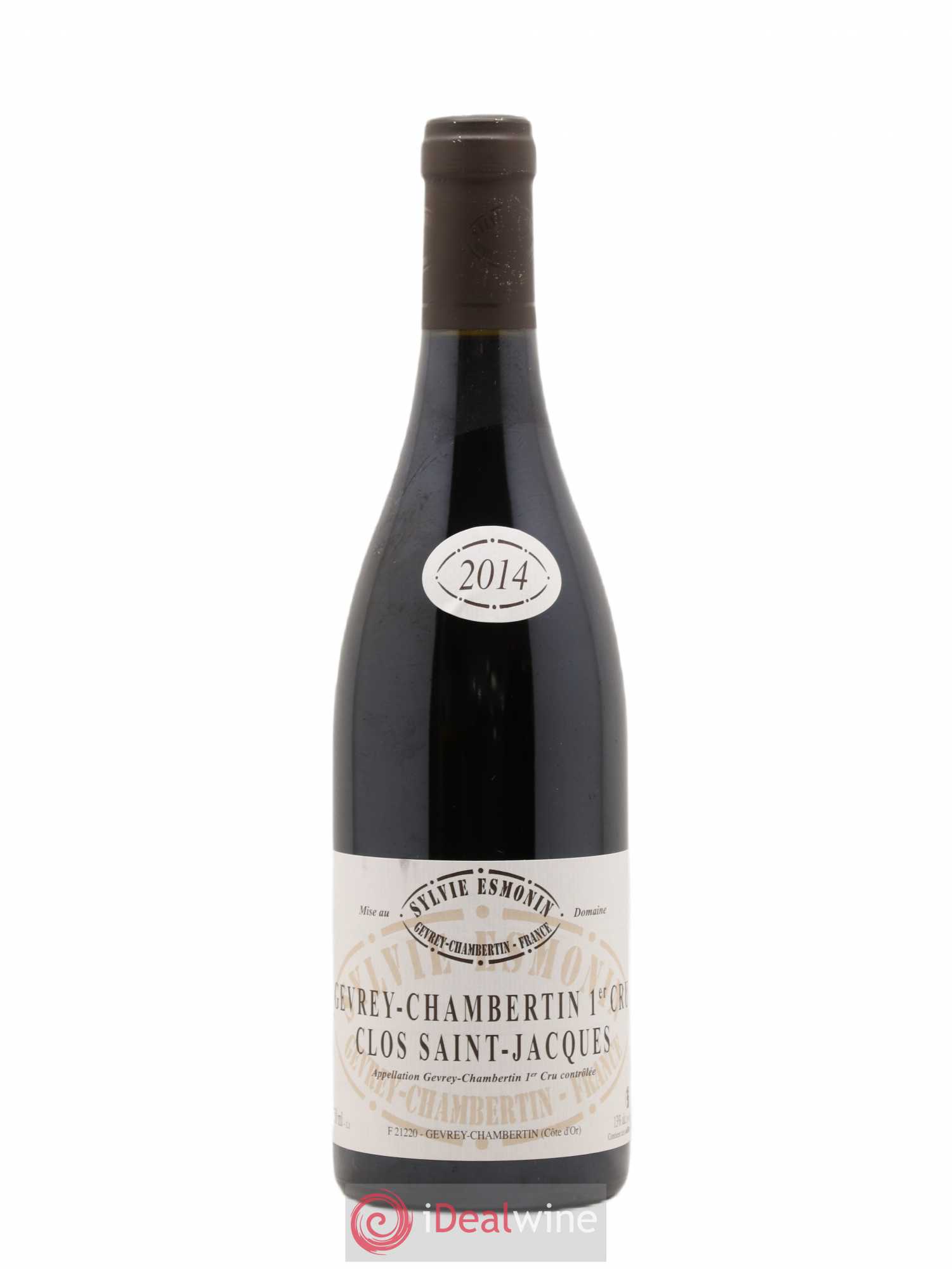 Gevrey-Chambertin 1er Cru Clos Saint Jacques Sylvie Esmonin 2014 - Lot de 1 bouteille - 0