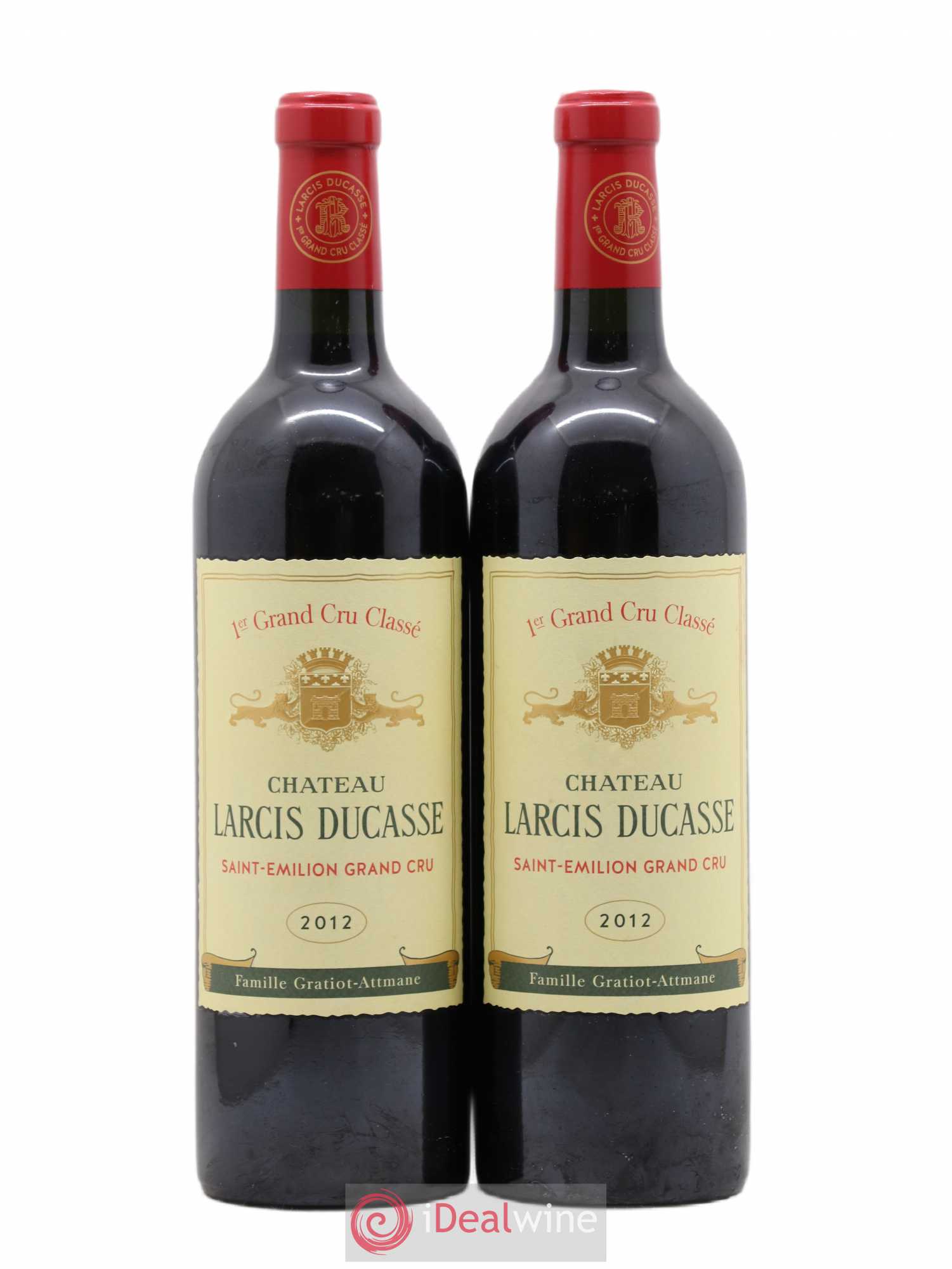 Château Larcis Ducasse 1er Grand Cru Classé B 2012 - Lot de 2 bouteilles - 0