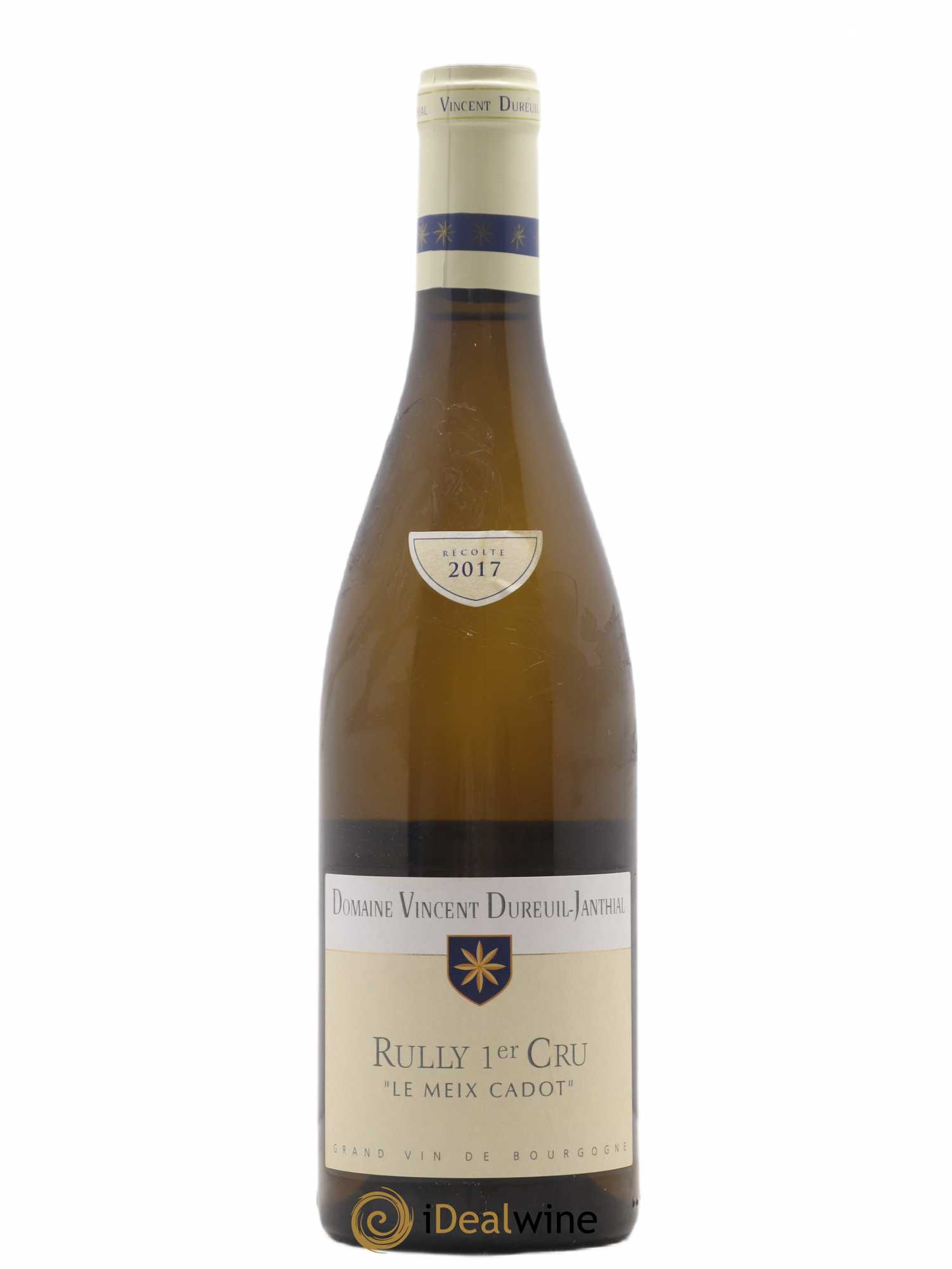 Rully 1er Cru Le Meix Cadot Vincent Dureuil-Janthial 2017 - Lot de 1 bouteille - 0