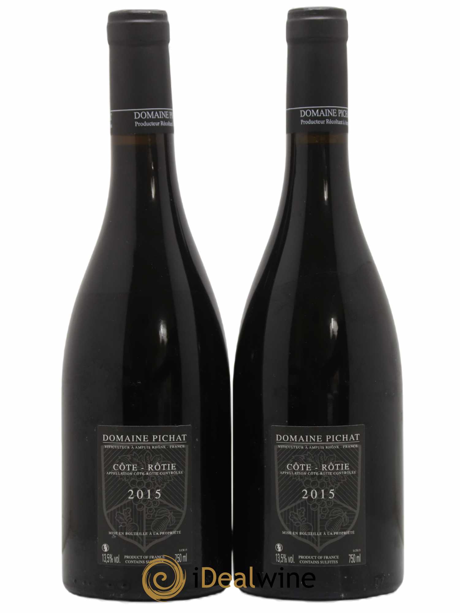 Côte-Rôtie Les Grandes Places Pichat (Domaine) 2015 - Lot de 2 bouteilles - 1