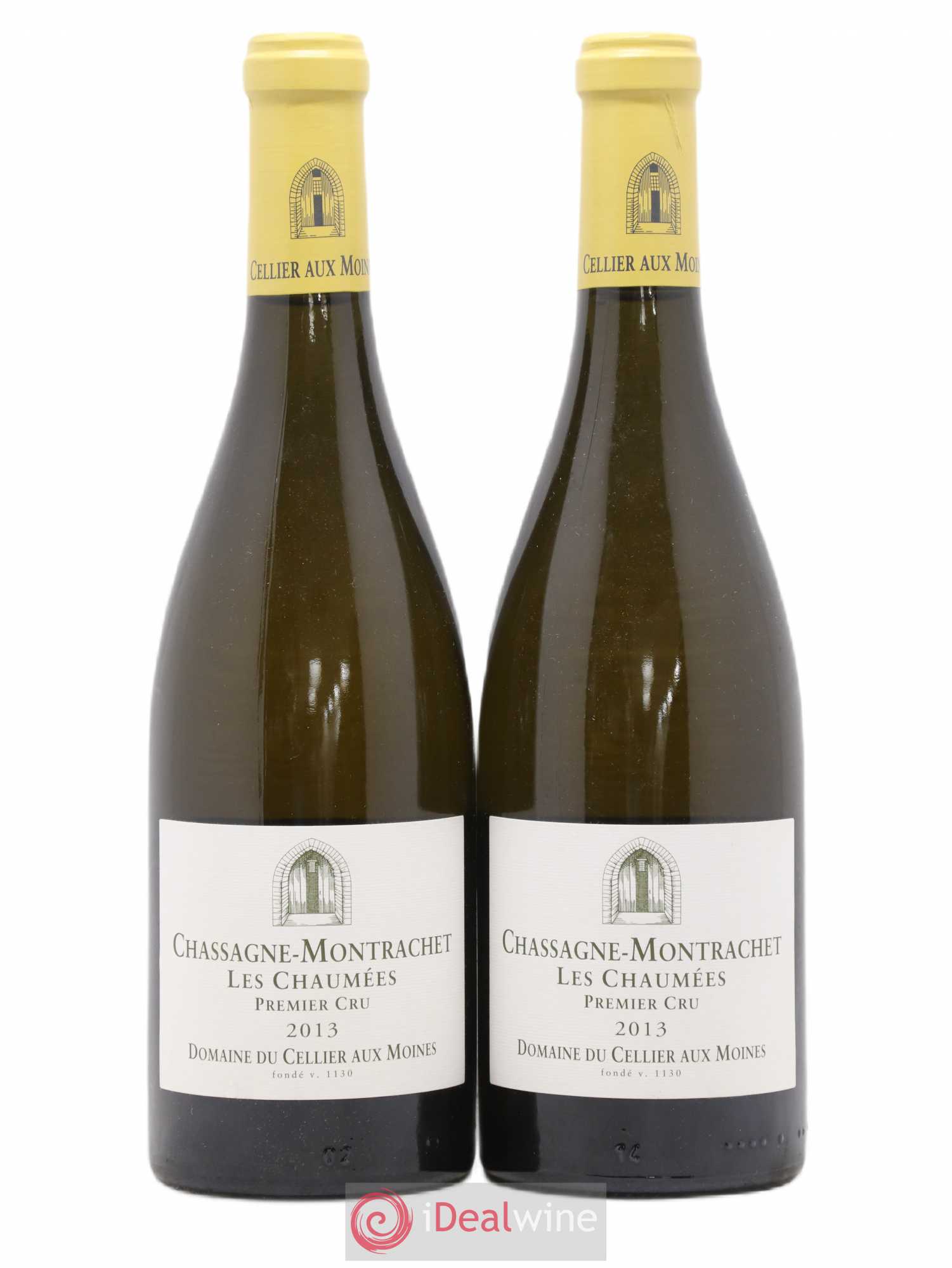 Chassagne-Montrachet 1er Cru Les Chaumées Cellier aux Moines 2013 - Lotto di 2 bottiglie - 0
