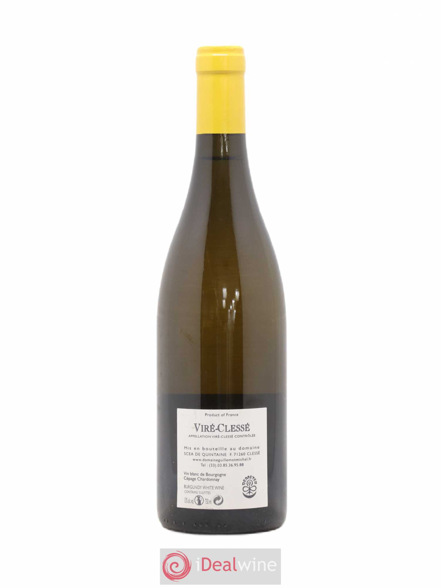 Viré-Clessé Quintaine Michel Guillemot 2015 - Lot de 1 bouteille - 1