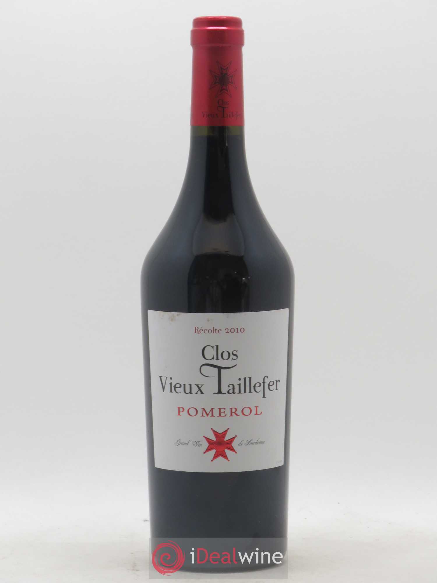 Pomerol Clos Vieux Taillefer 2010 - Posten von 1 Flasche - 0