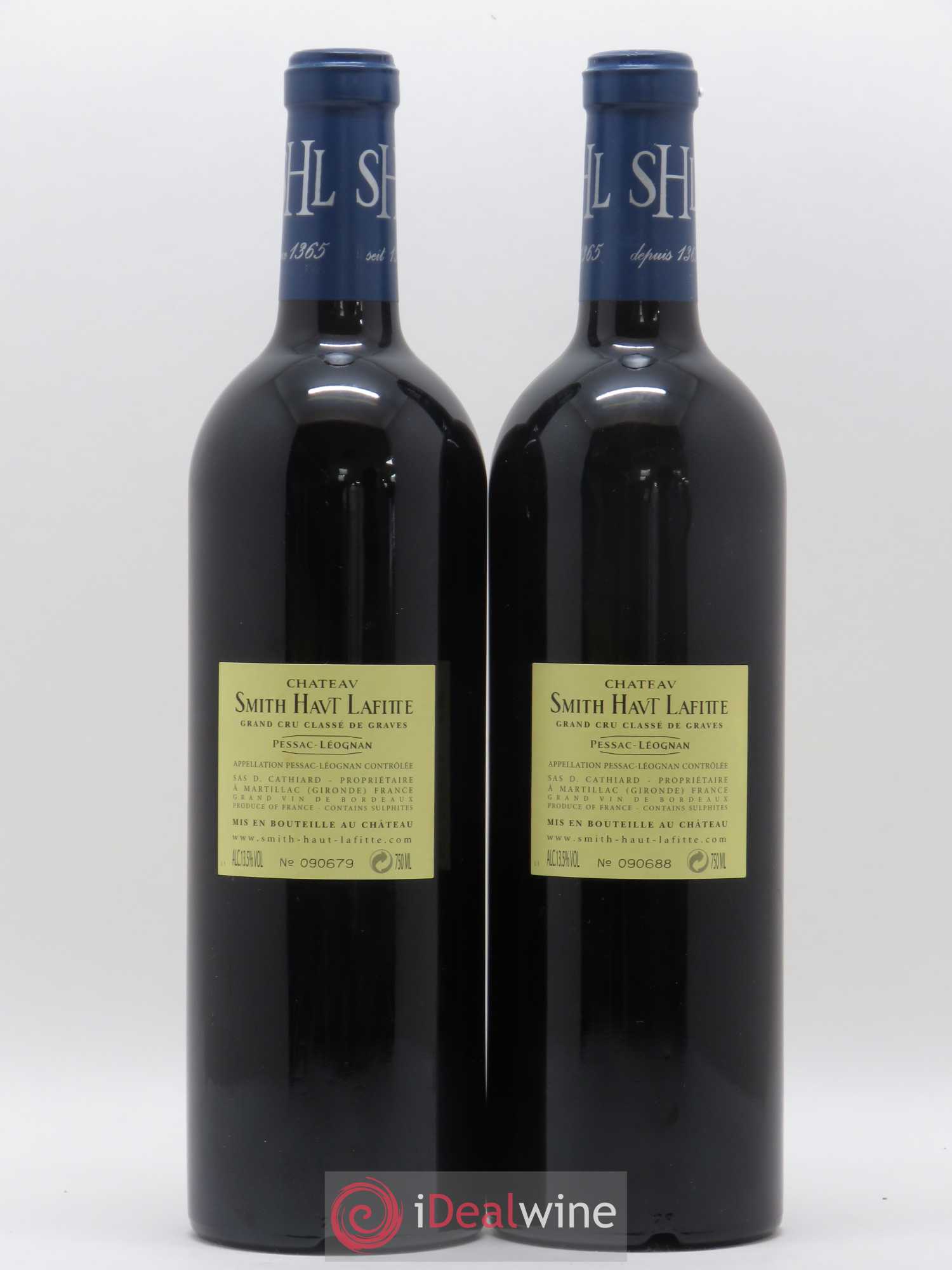 Château Smith Haut Lafitte Cru Classé de Graves 2005 - Lot de 2 bouteilles - 1