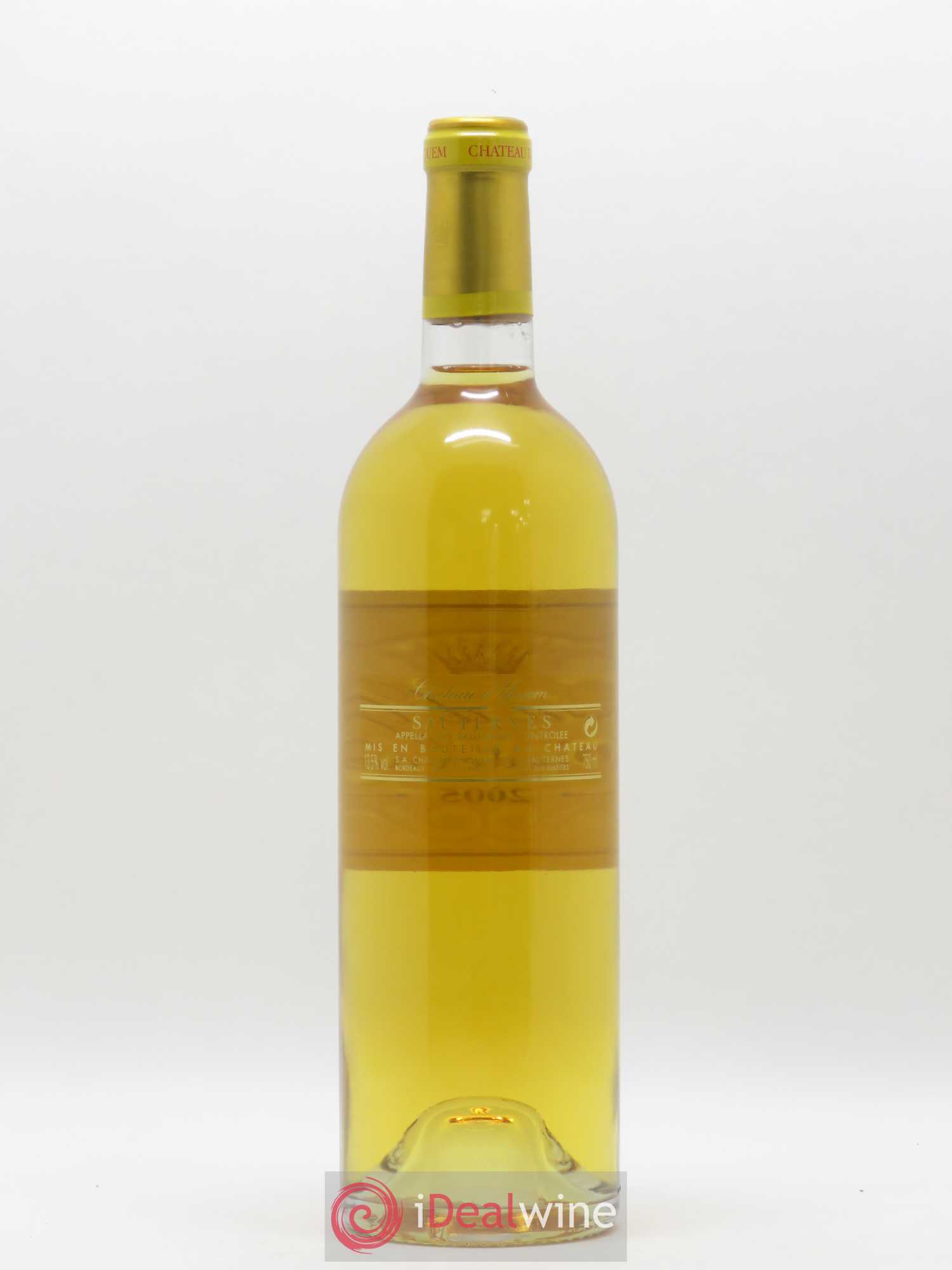 Château d' Yquem 1er Cru Classé Supérieur 2005 - Lot de 1 bouteille - 1