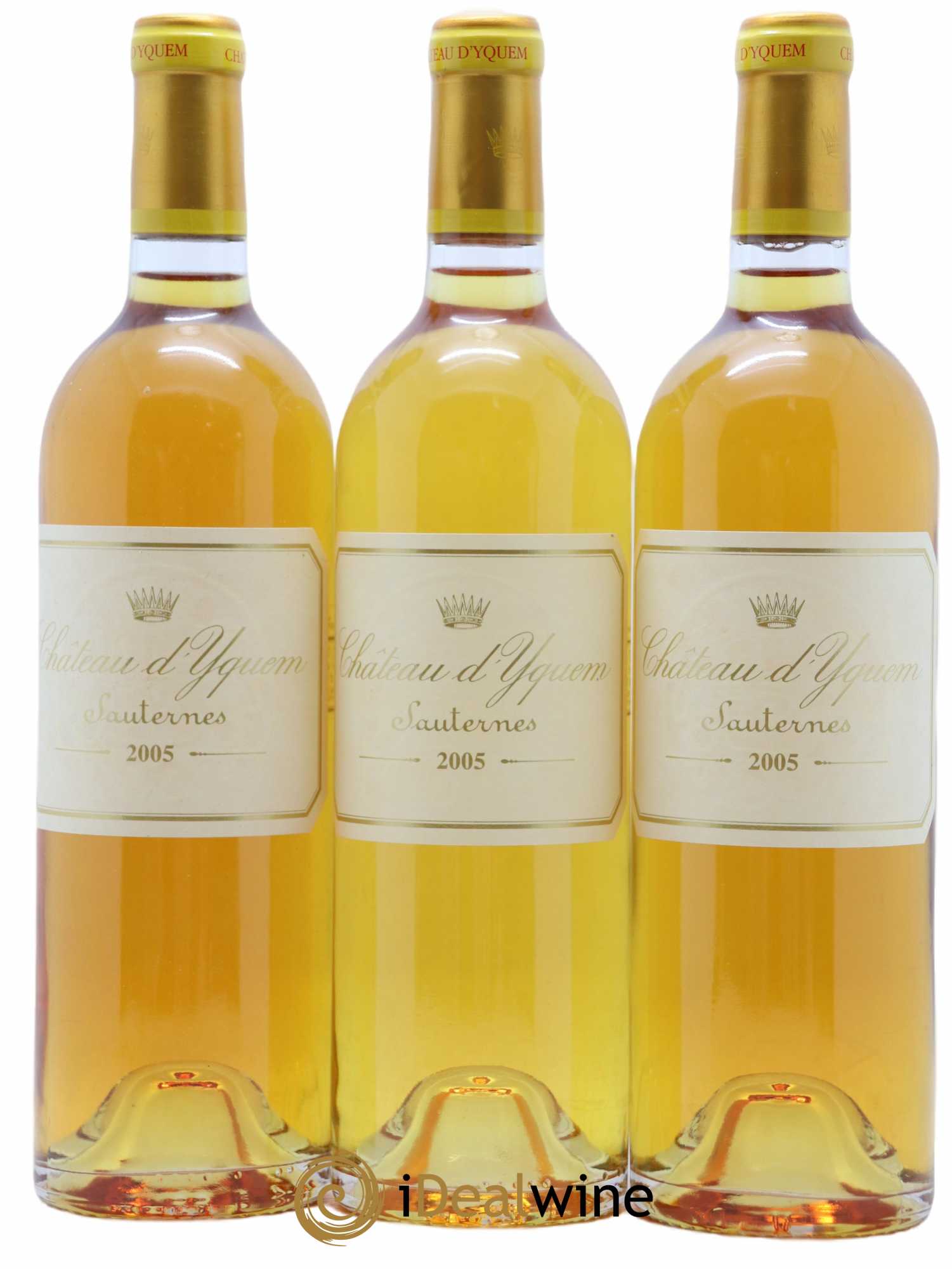 Château d' Yquem 1er Cru Classé Supérieur 2005 - Lotto di 3 bottiglie - 0