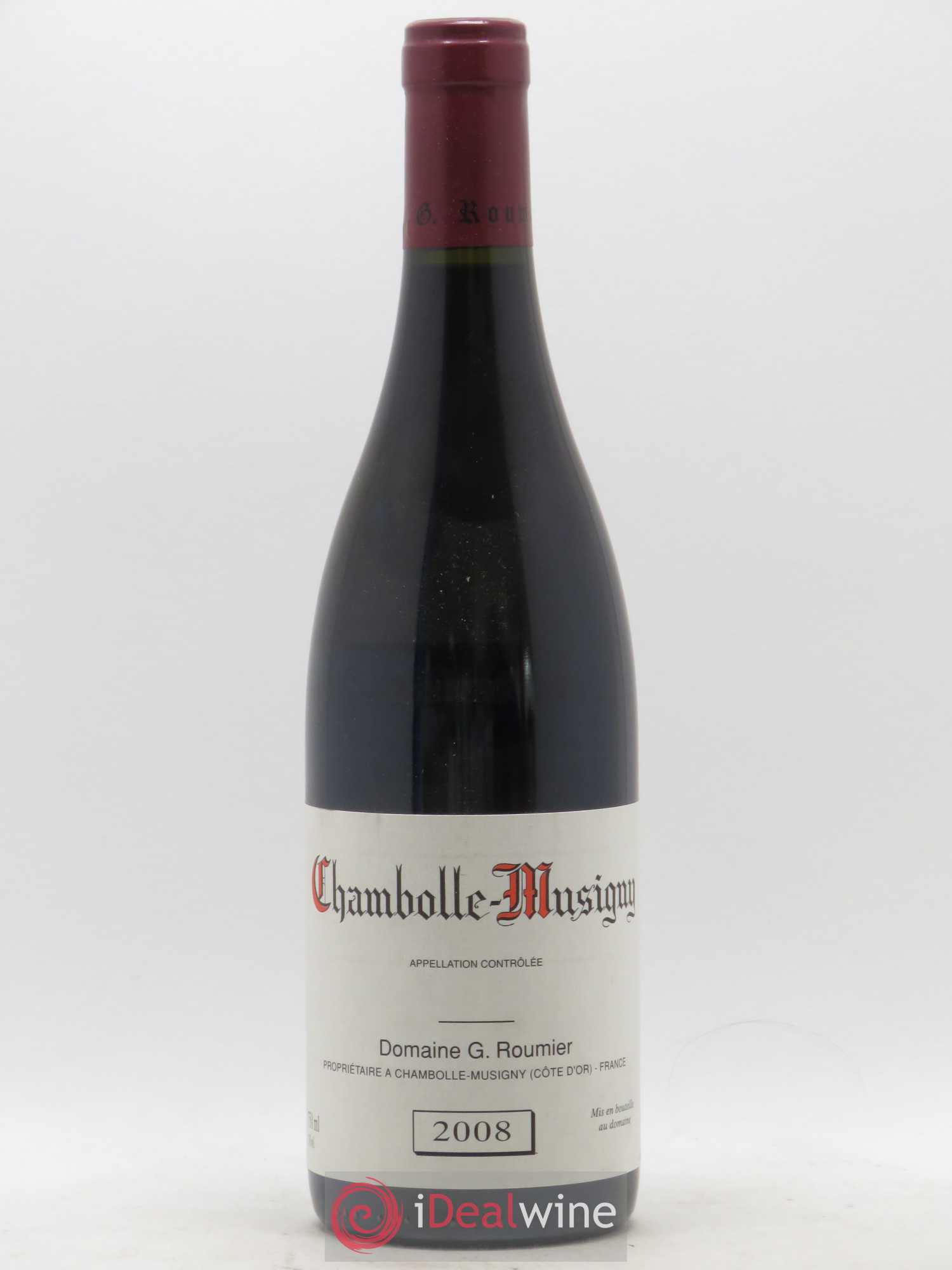 Chambolle-Musigny Georges Roumier (Domaine) 2008 - Lot de 1 bouteille - 0
