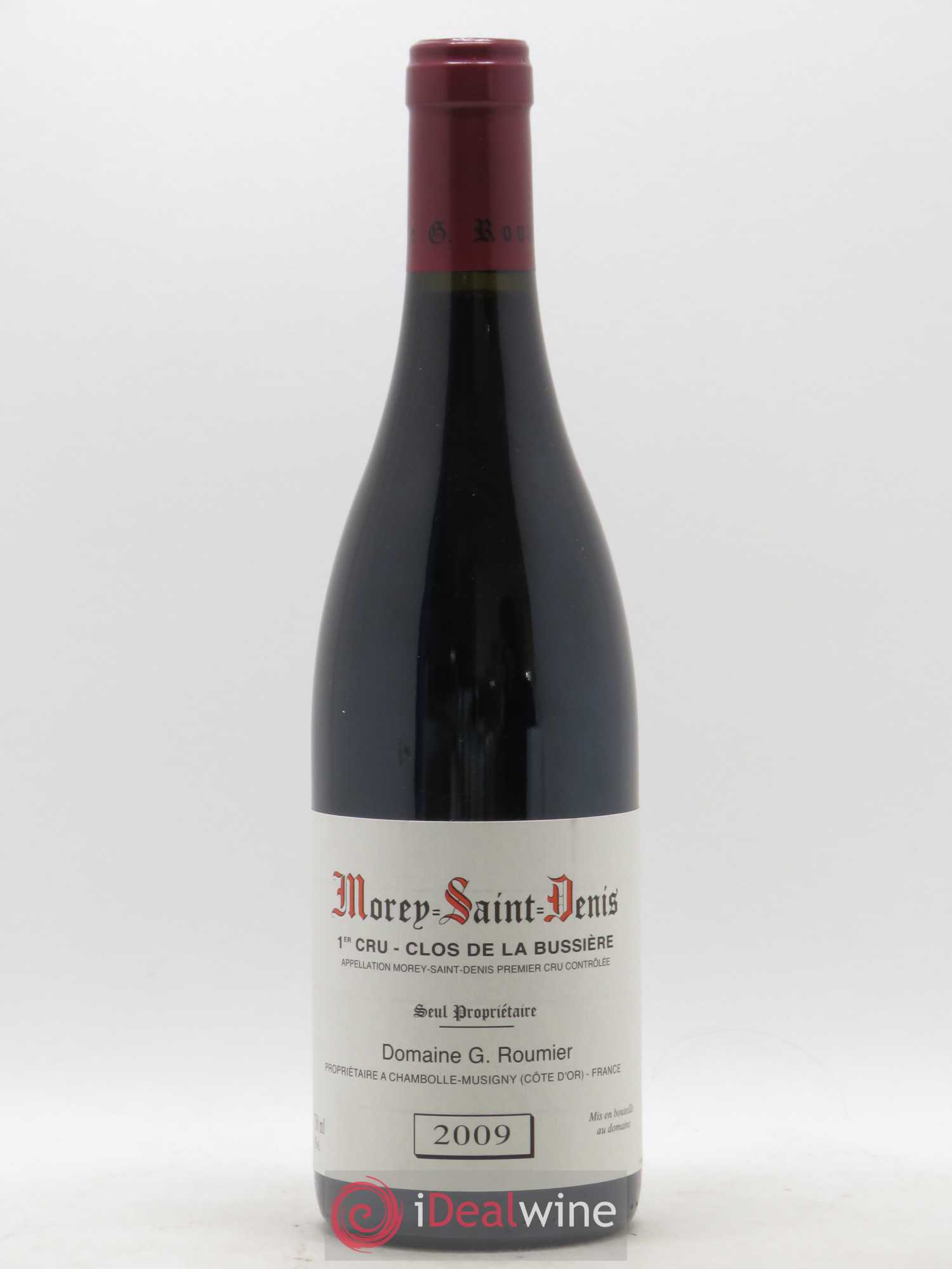 Morey-Saint-Denis 1er Cru Clos de la Bussière Georges Roumier (Domaine) 2009 - Lot de 1 bouteille - 0