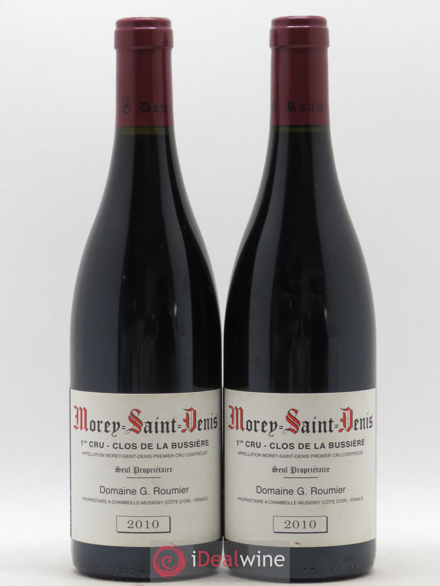 Morey-Saint-Denis 1er Cru Clos de la Bussière Georges Roumier (Domaine) 2010 - Lot de 2 bouteilles - 0