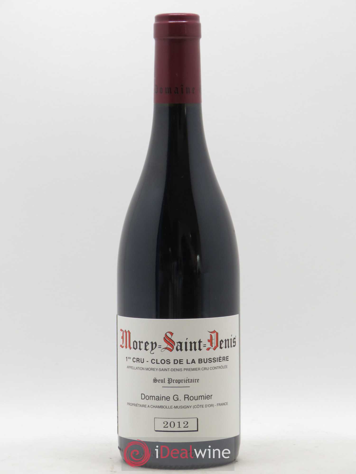 Morey-Saint-Denis 1er Cru Clos de la Bussière Georges Roumier (Domaine) 2012 - Lot de 1 bouteille - 0