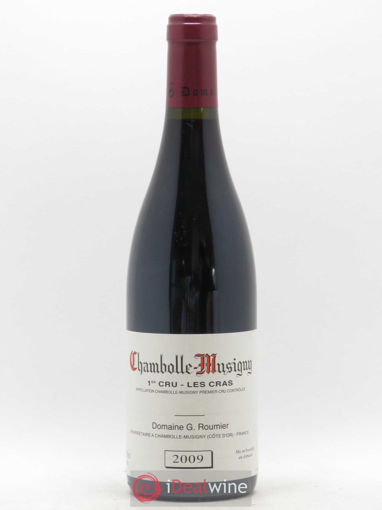 Chambolle-Musigny 1er Cru Les Cras Georges Roumier (Domaine) 2009 - Lot de 1 bouteille - 0