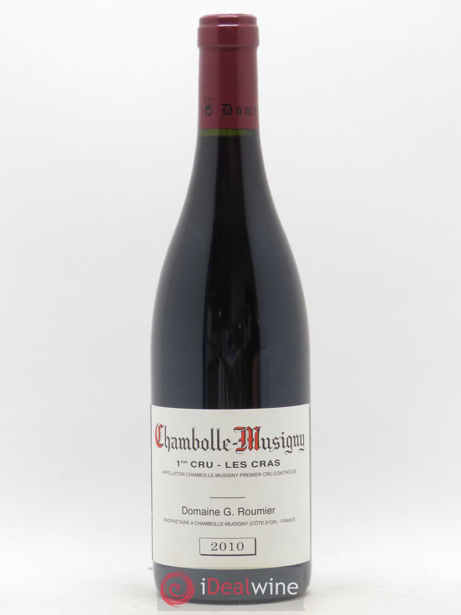 Chambolle-Musigny 1er Cru Les Cras Georges Roumier (Domaine) 2010 - Lot de 1 bouteille - 0