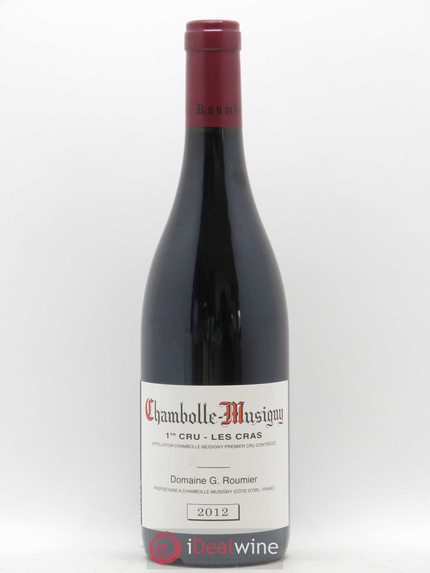 Chambolle-Musigny 1er Cru Les Cras Georges Roumier (Domaine) 2012 - Lot de 1 bouteille - 0